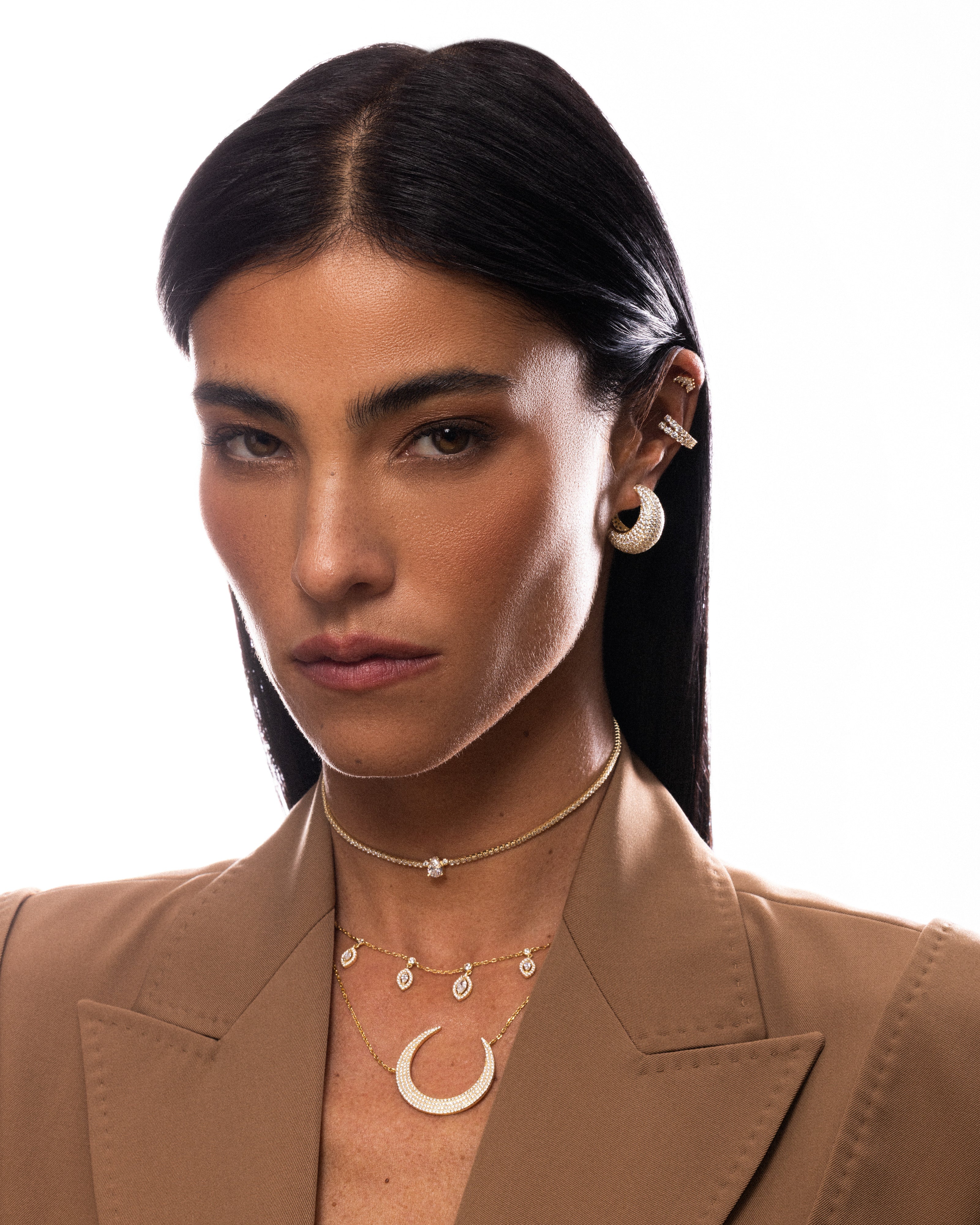 "LUNA SLIM XL" NECKLACE