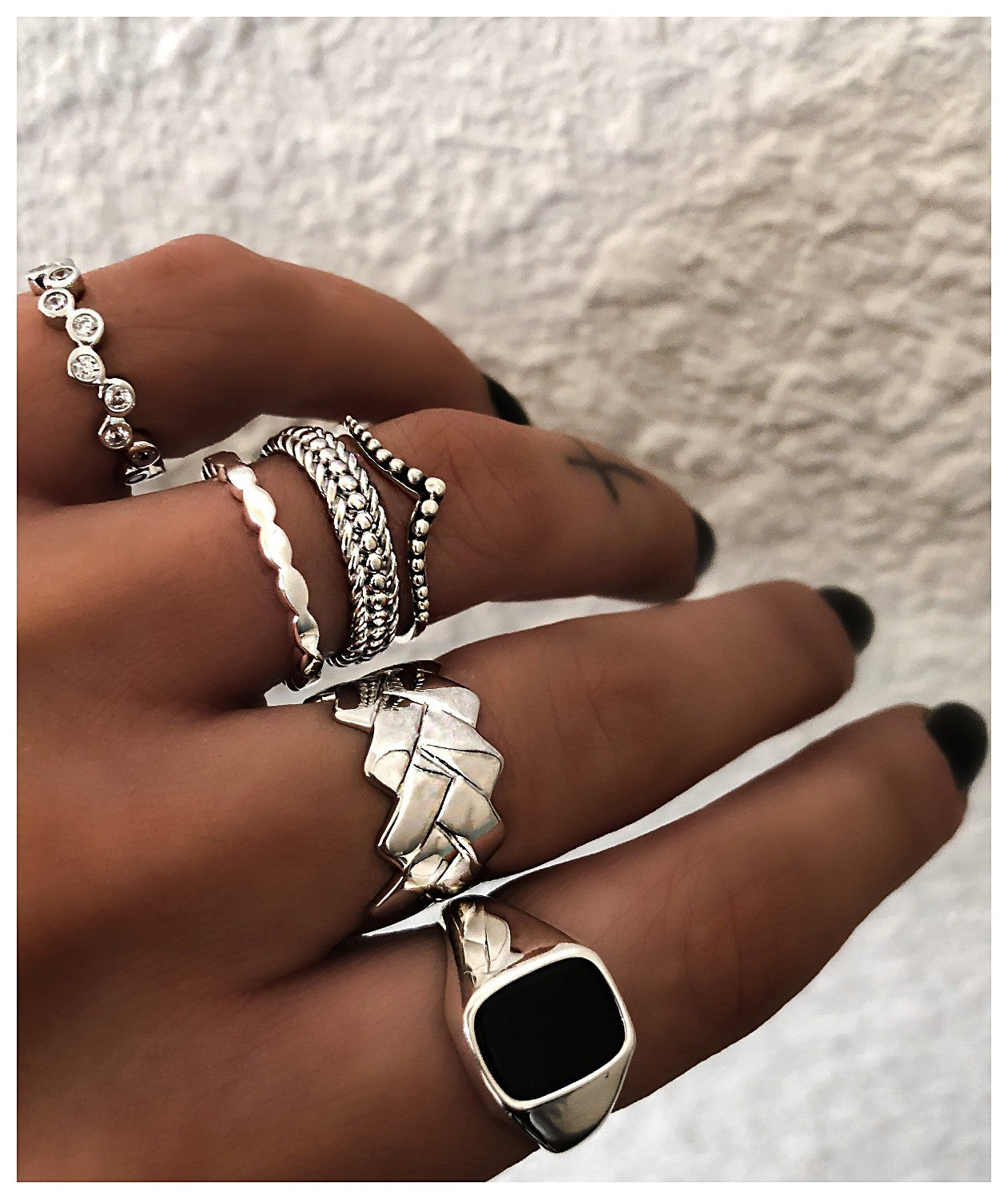 Chevaliere noa black