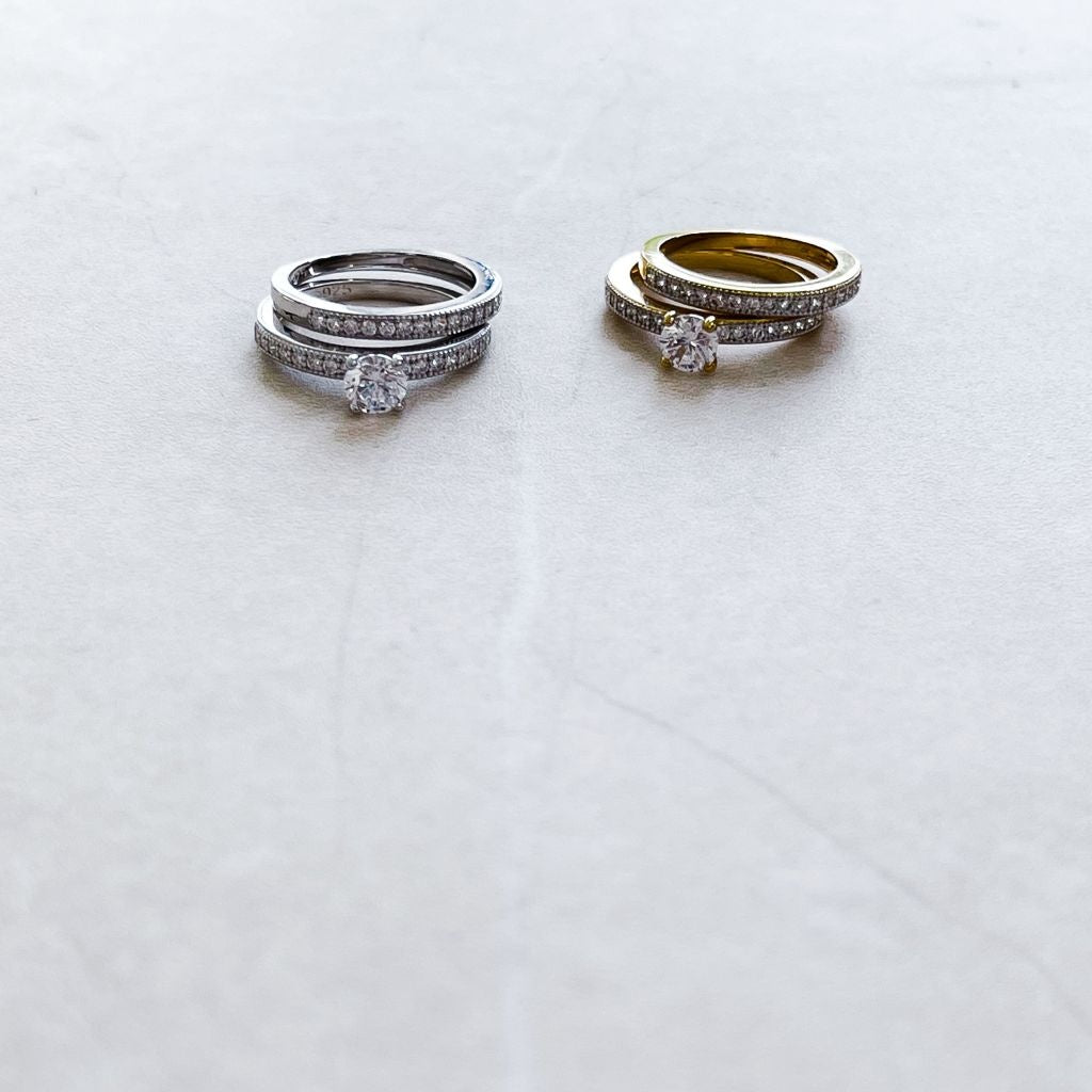 BAGUE "SOLANGE DOUBLE"