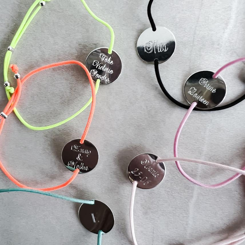 GRAVURE CORDON ROND ARGENT