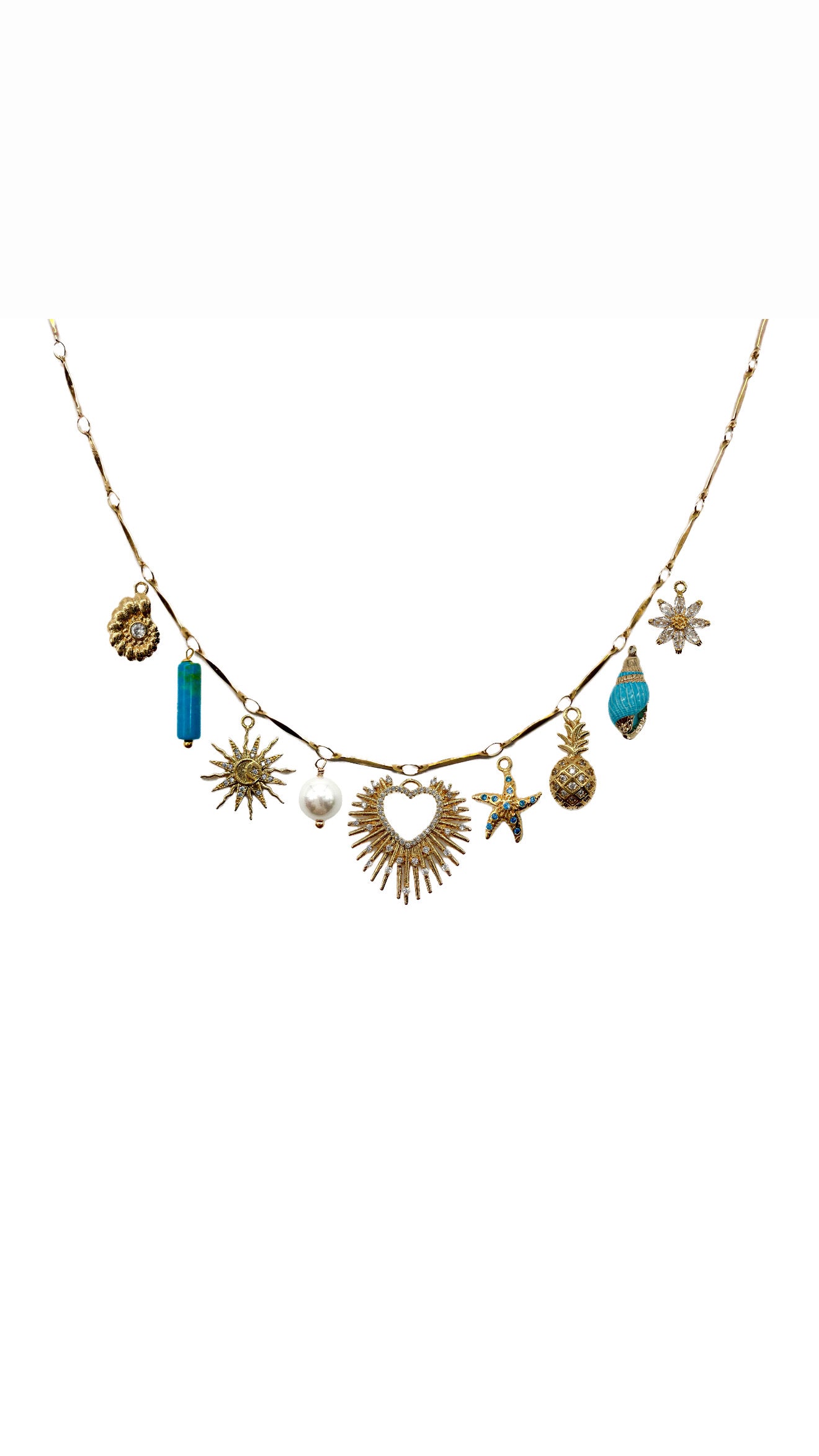 CUSTOMIZABLE "TRENDY GOLD" NECKLACE