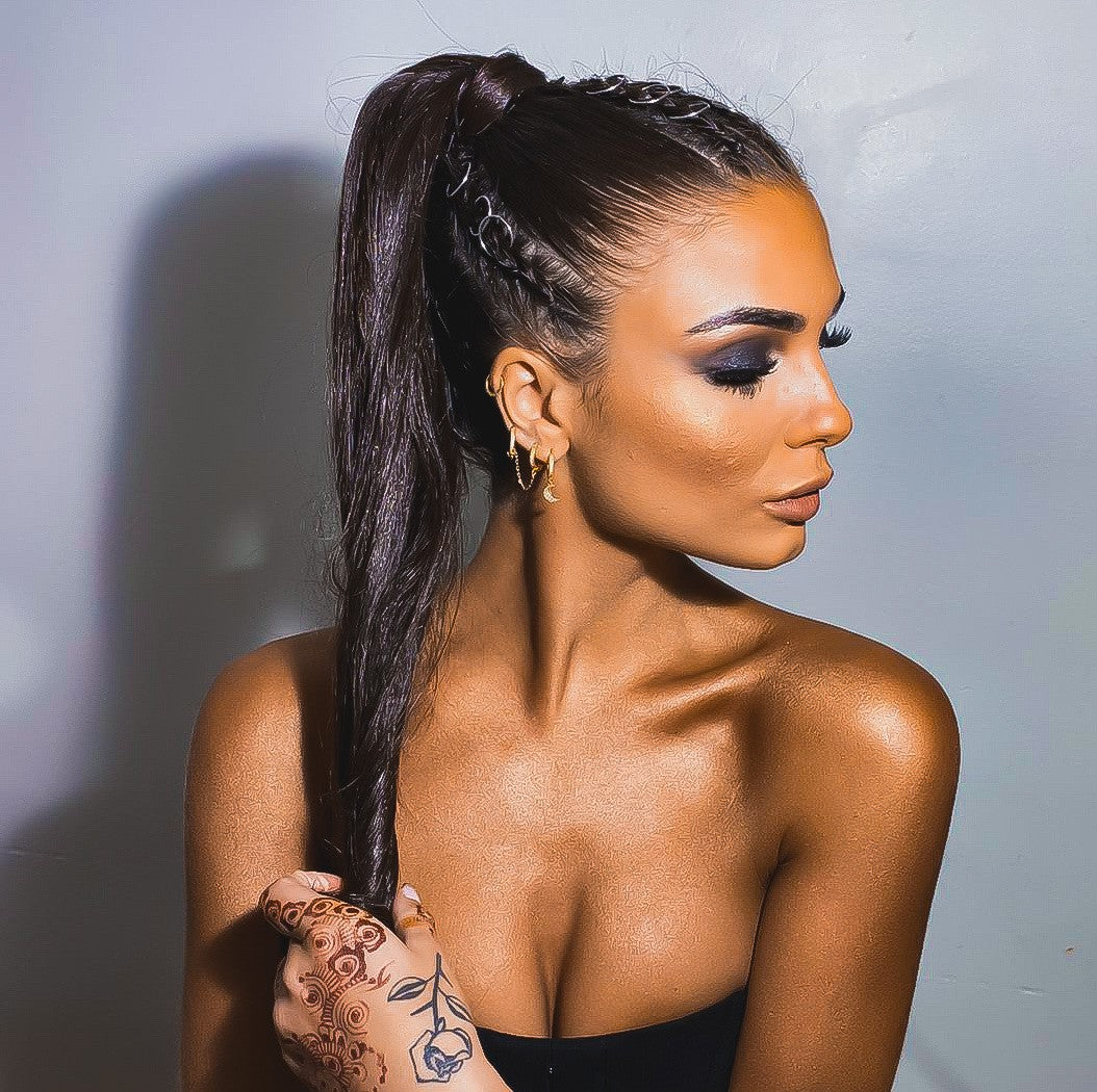 BOUCLE "MENOTTES" ZIRCON