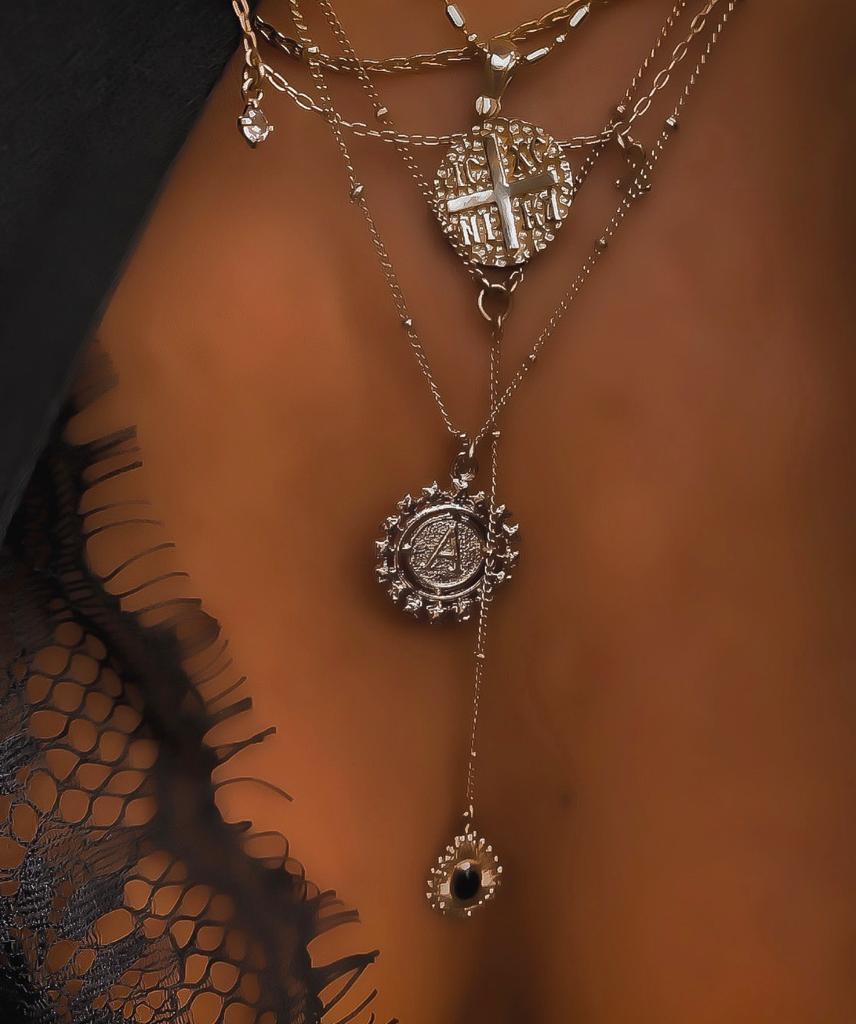 COLLIER "ARAMEE" ARGENT