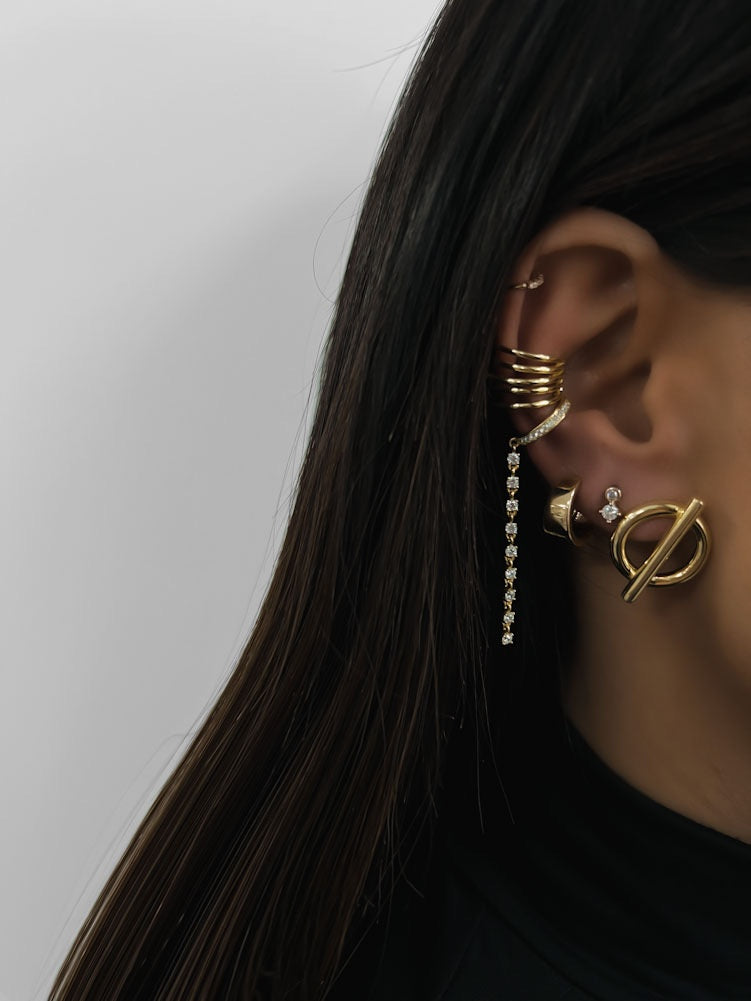 "MELROSE LISSE" EARRING