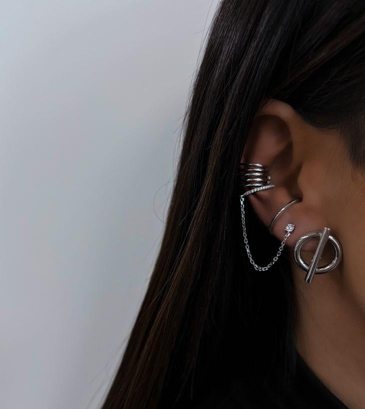 "MELROSE LISSE" EARRING