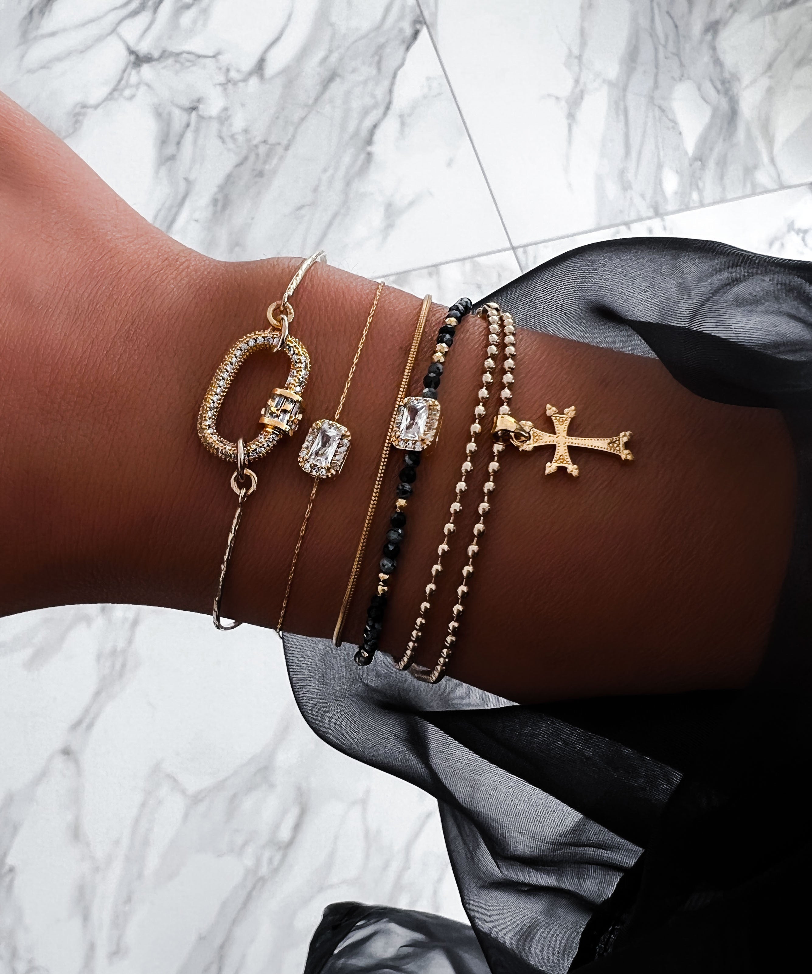 BRACELET "PANAMA SLIM"