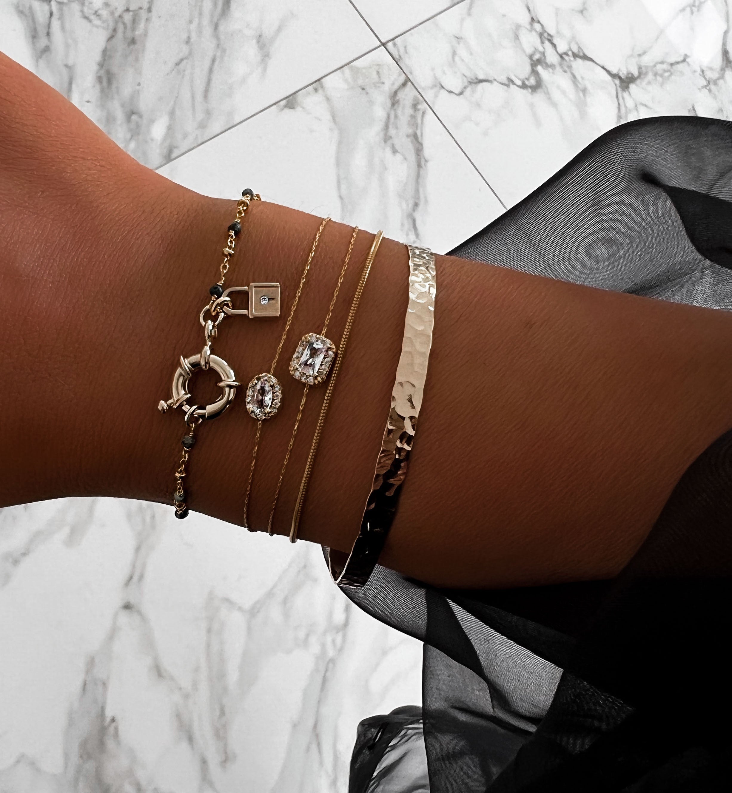 BRACELET "DELHI RECTANGLE"