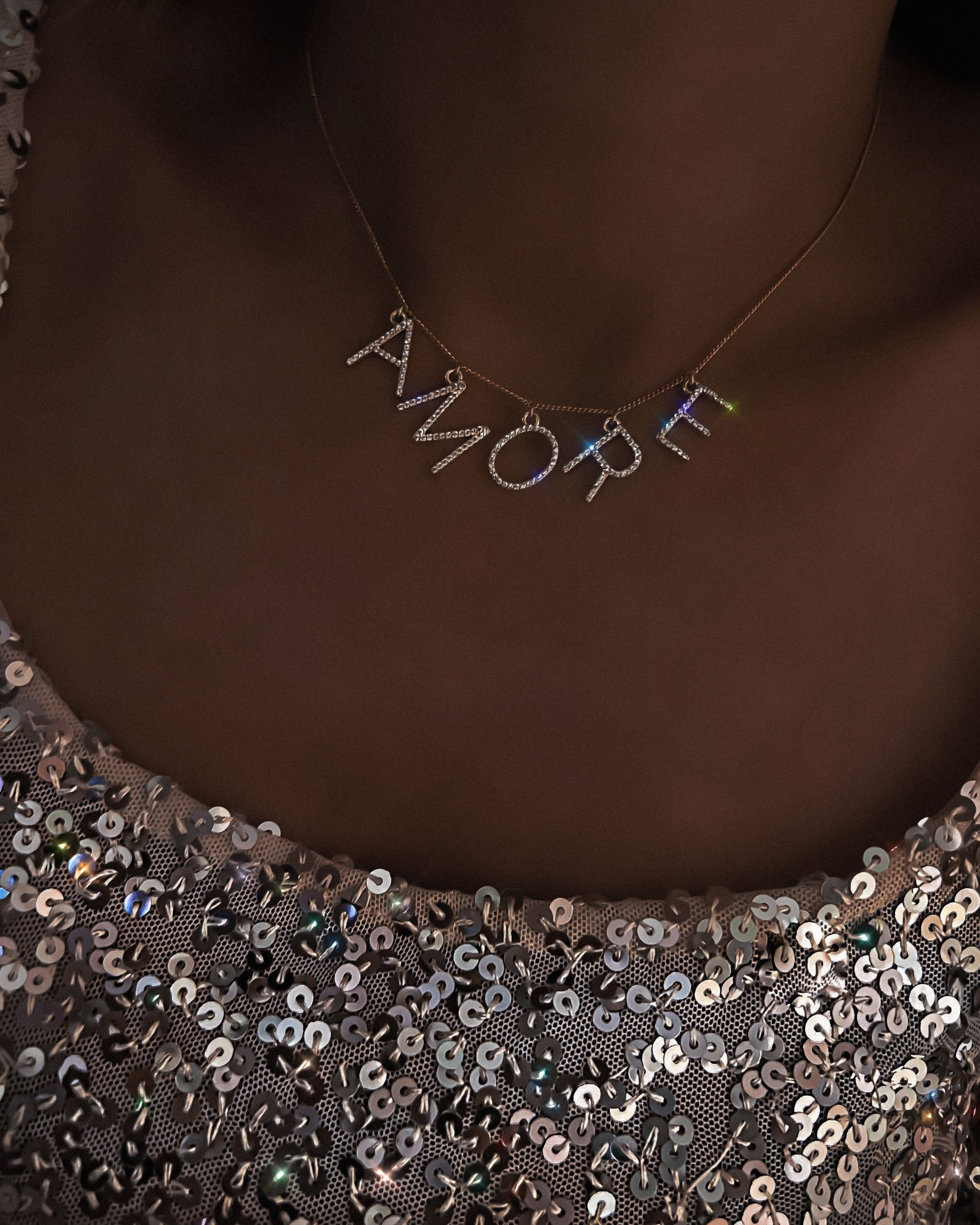 COLLIER "SYLLABE" PERSONNALISABLE