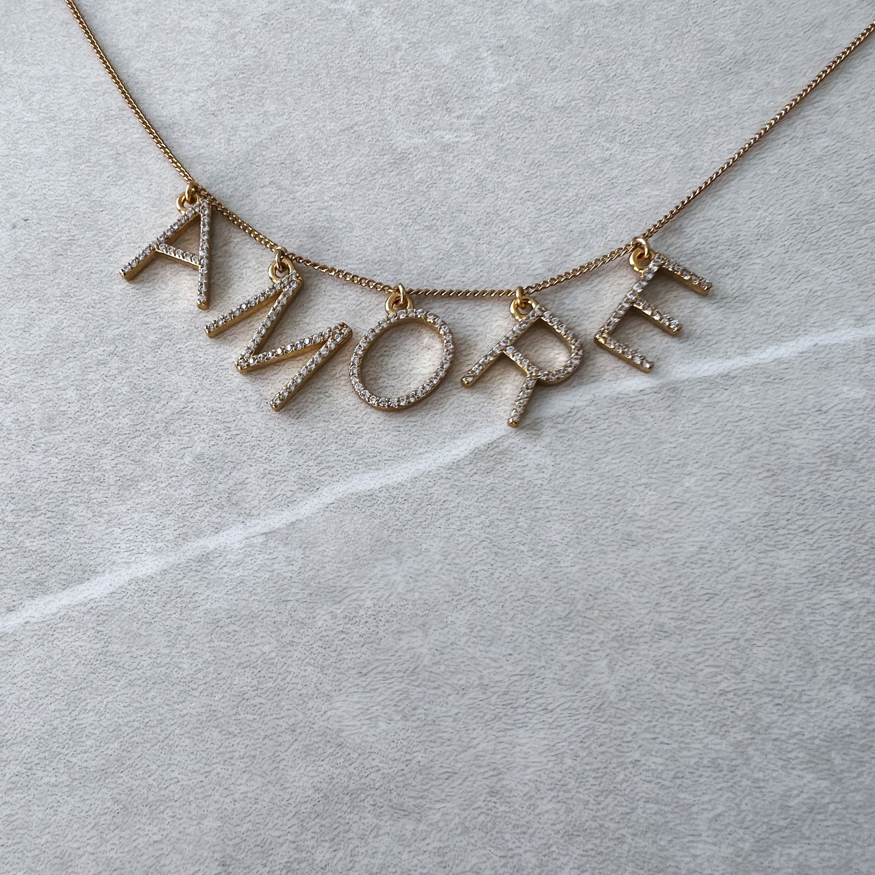 COLLIER "SYLLABE" PERSONNALISABLE