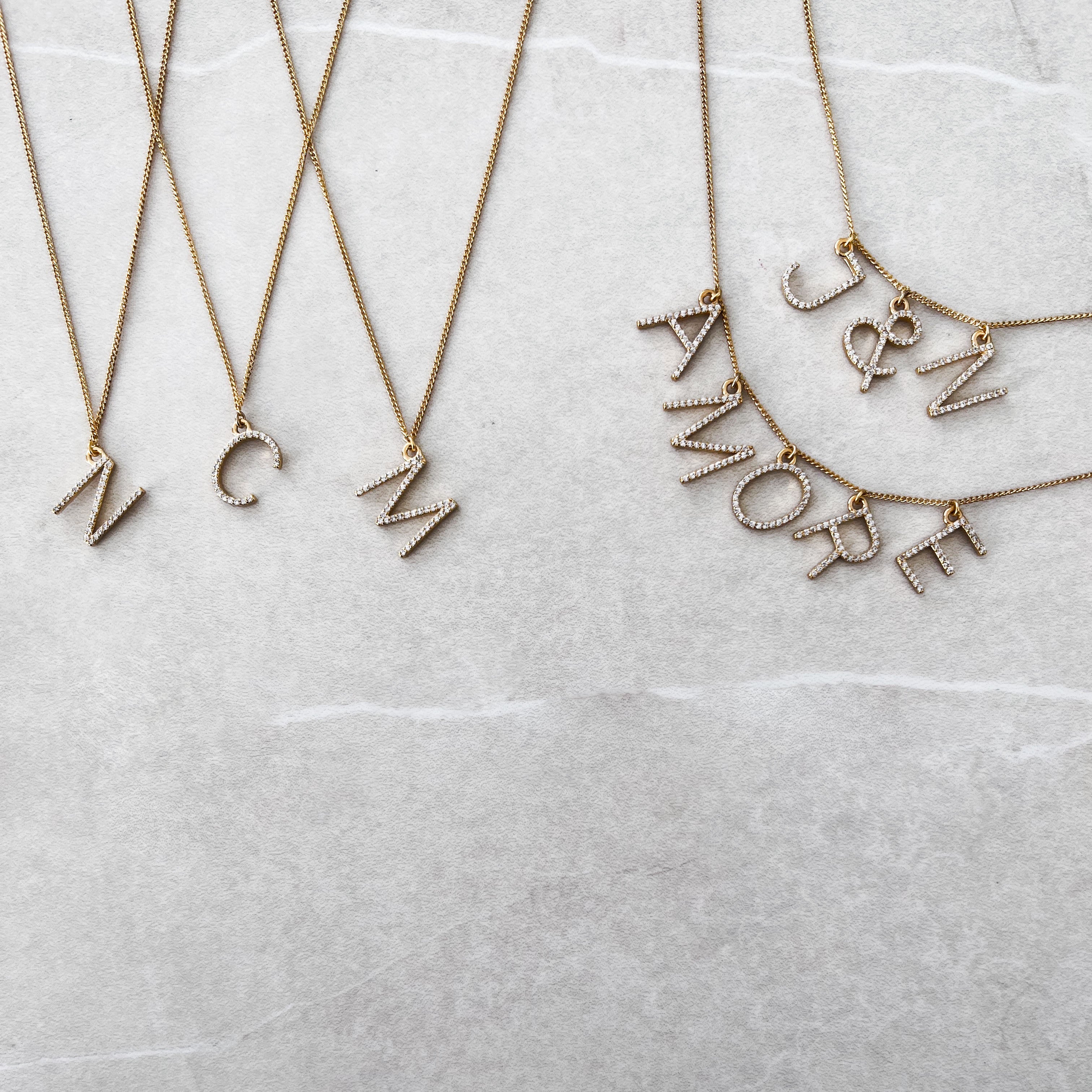 COLLIER "SYLLABE" PERSONNALISABLE