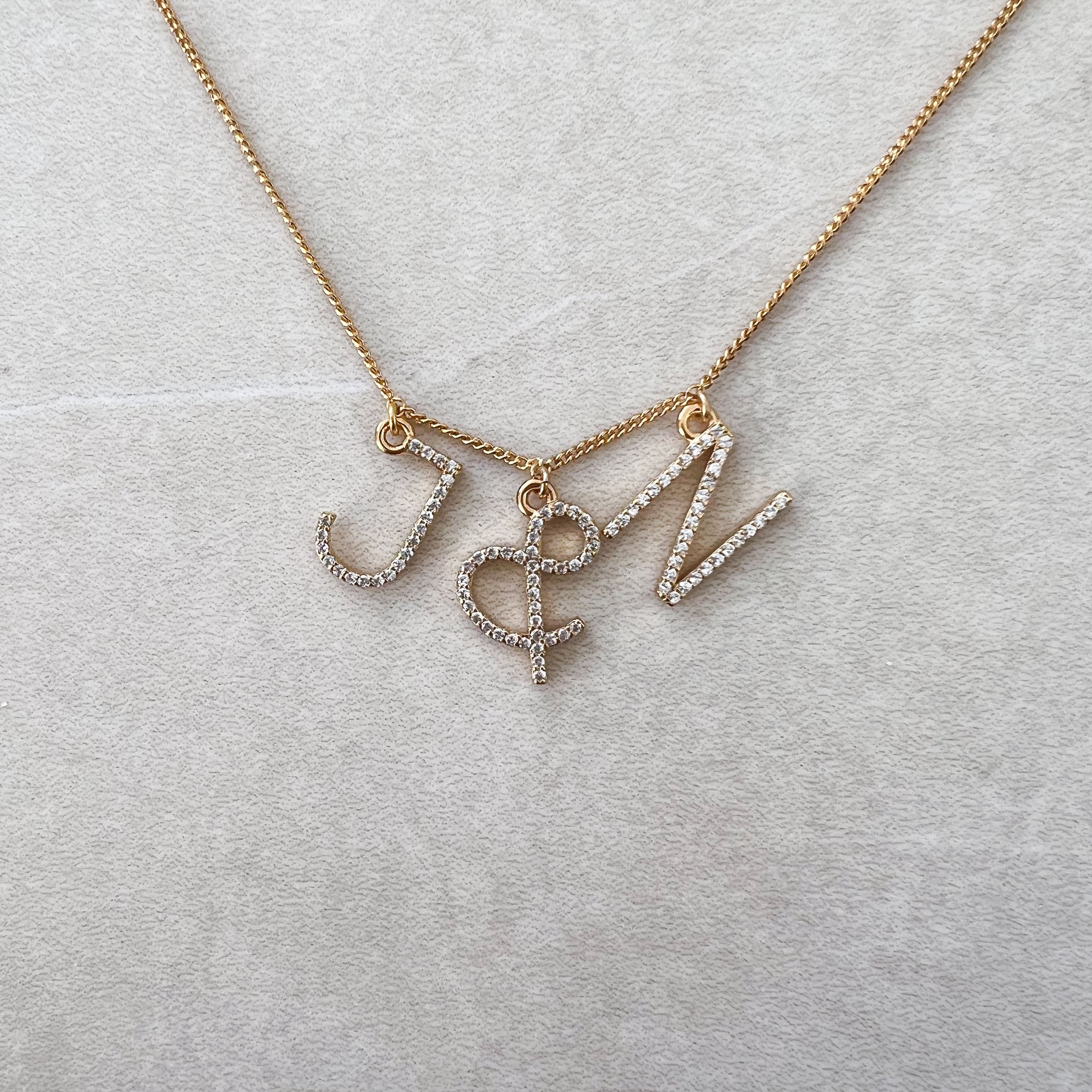 COLLIER "SYLLABE" PERSONNALISABLE