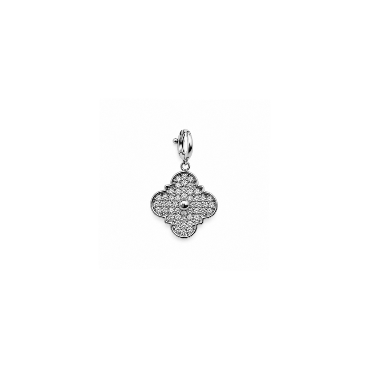 CHARM "TREFLE ZIRCON"