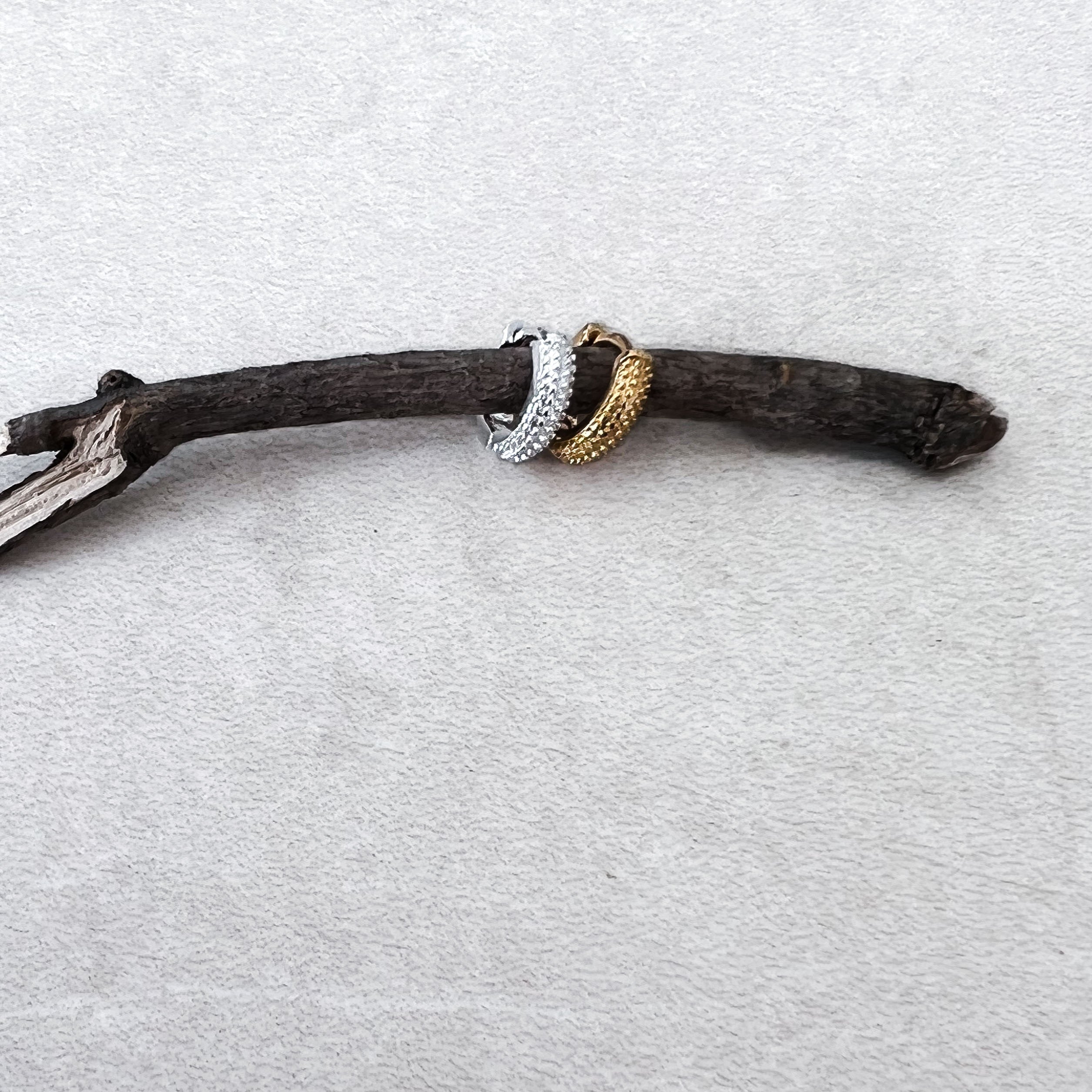 "NAPOLI STRIPED" EARRINGS