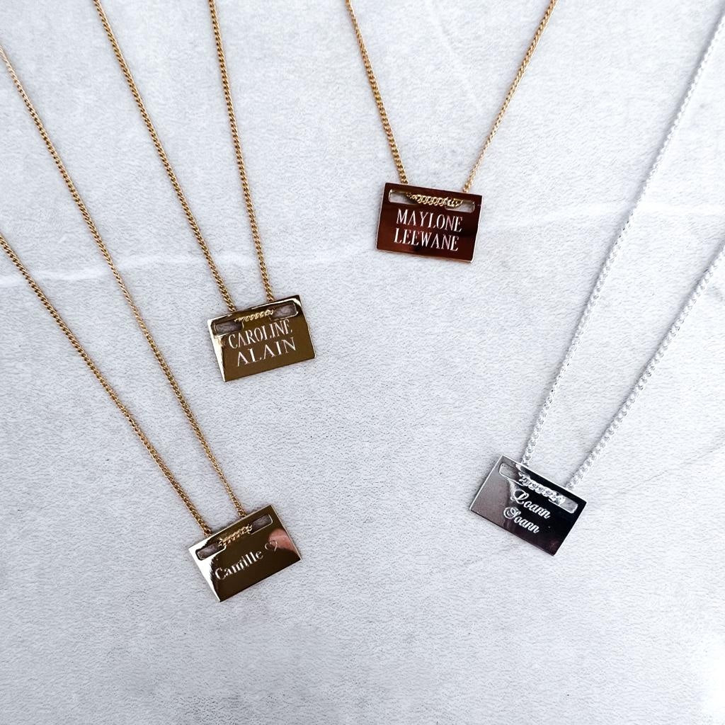 ZENDAYA NECKLACE ENGRAVING