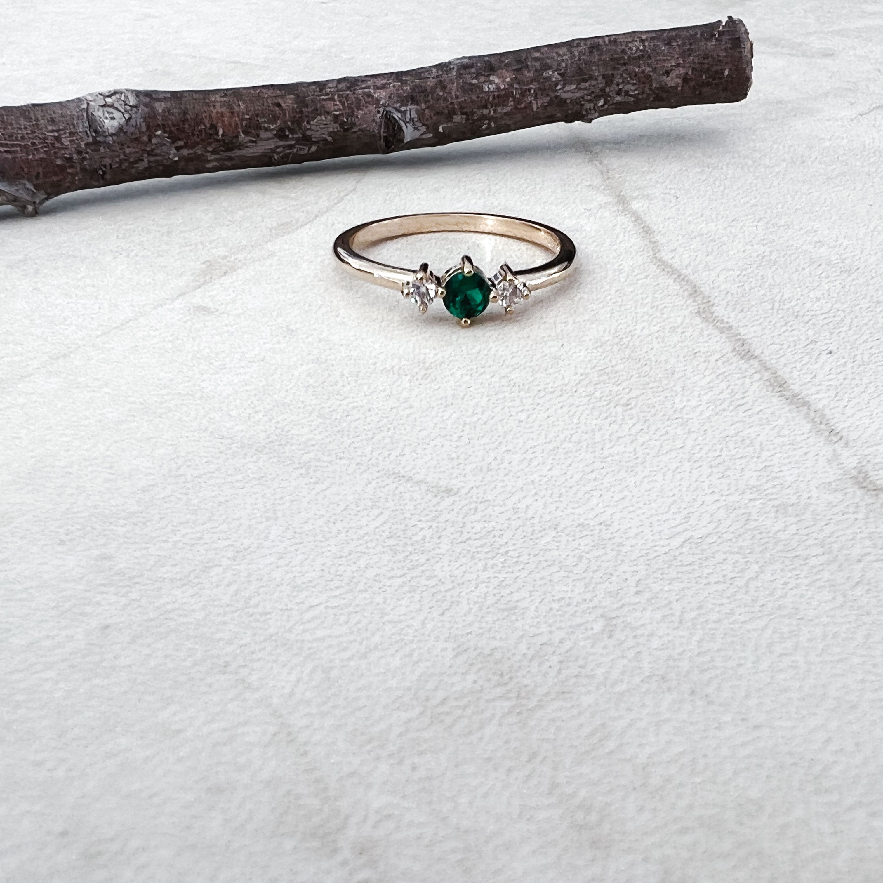 BAGUE "CHICAGO GREEN"