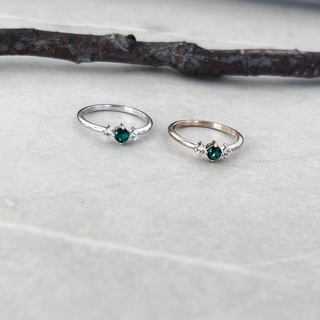 "CHICAGO GREEN" RING