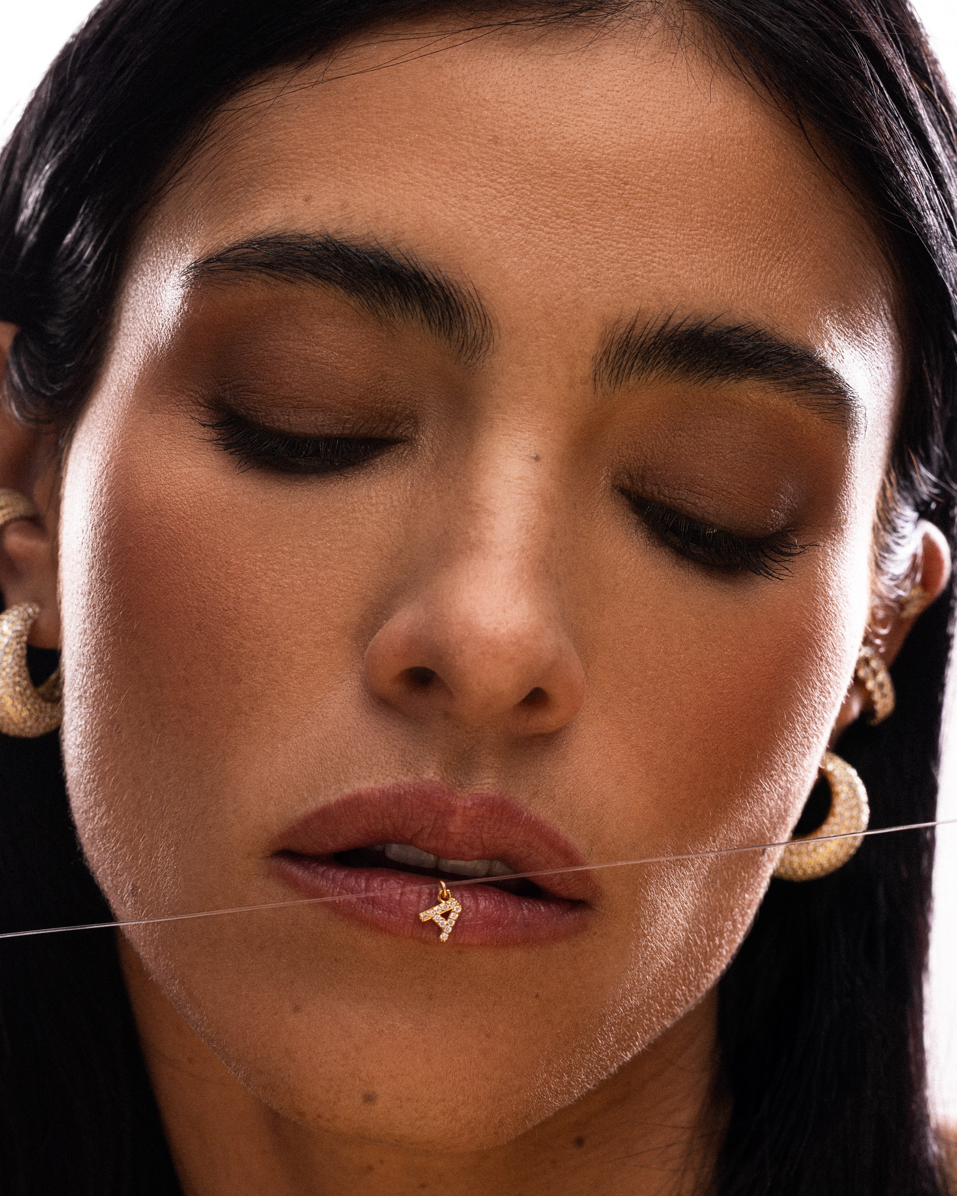 CHOKER "GLAM LETTER" PERSONNALISABLE