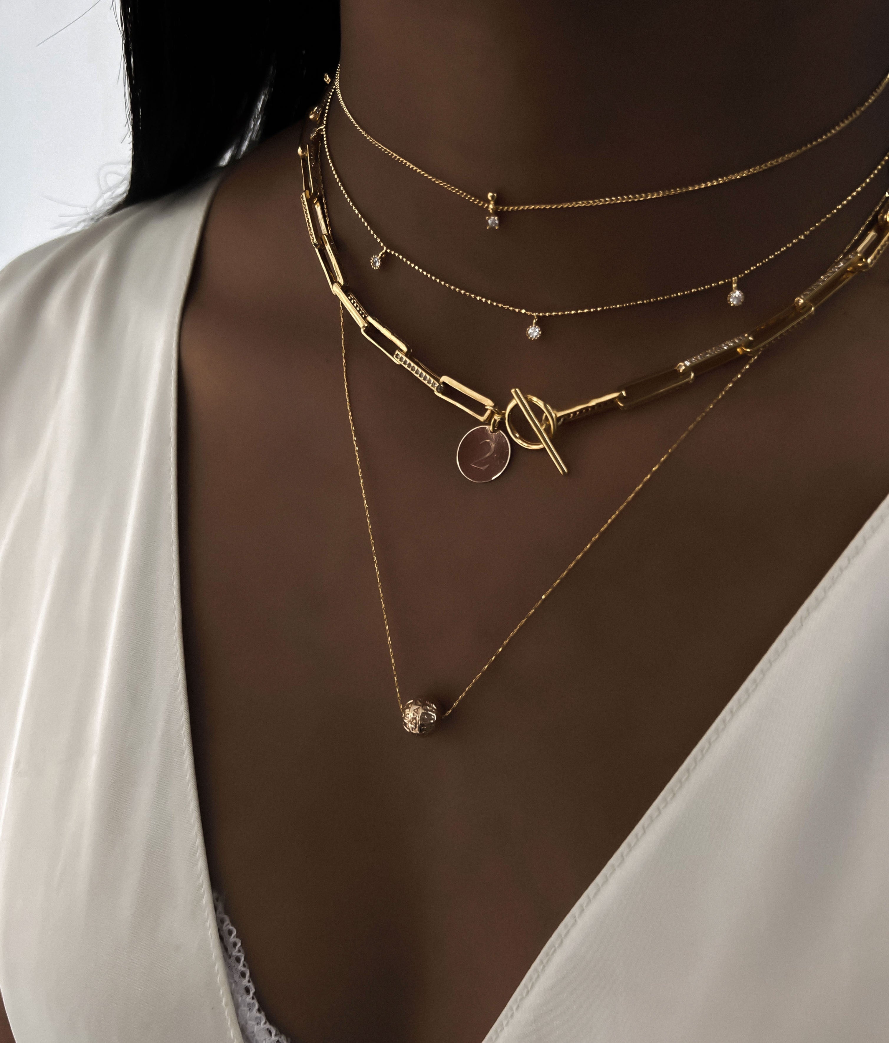 ENGRAVING "LOUISA" NECKLACE