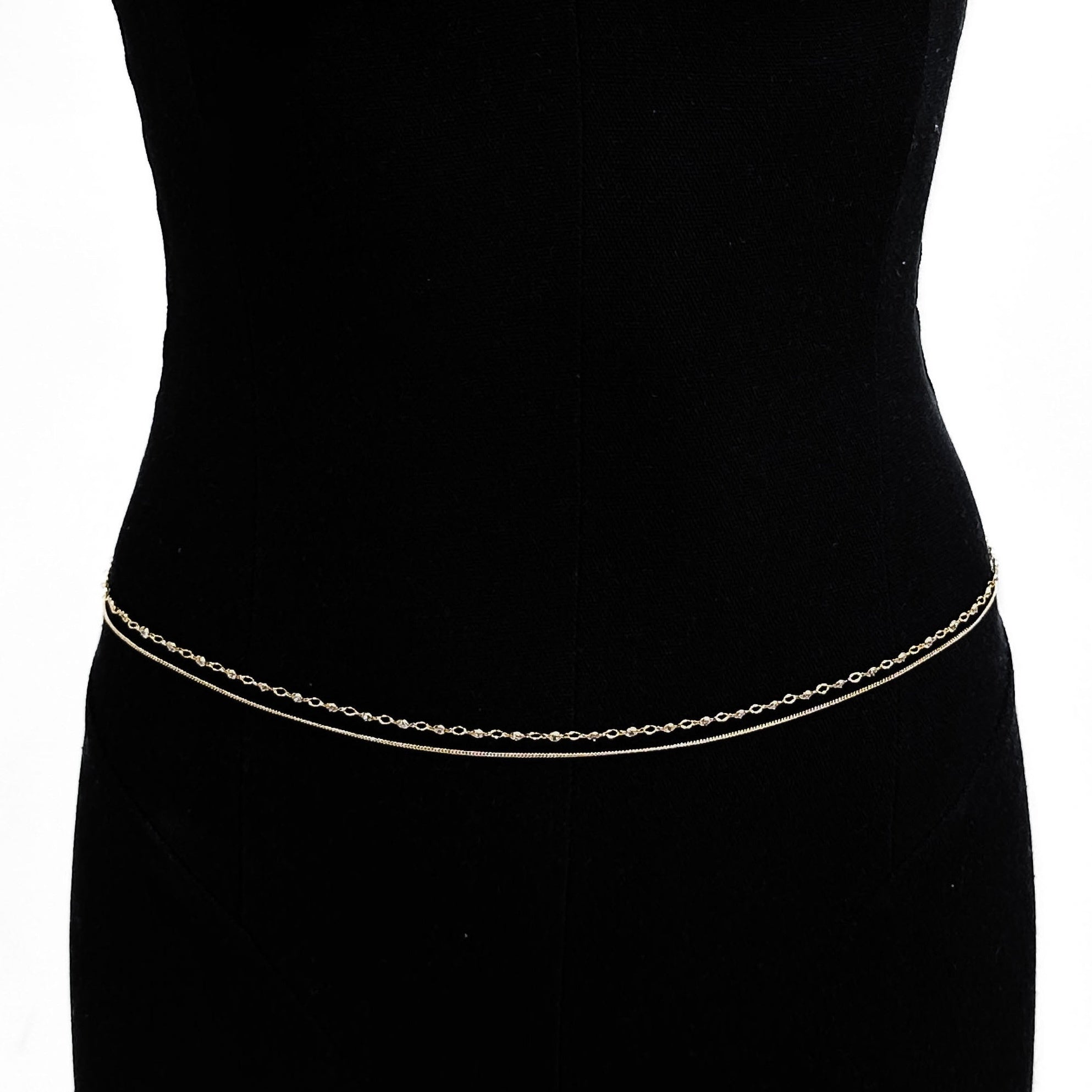 "Anoush Double" Belly Chain