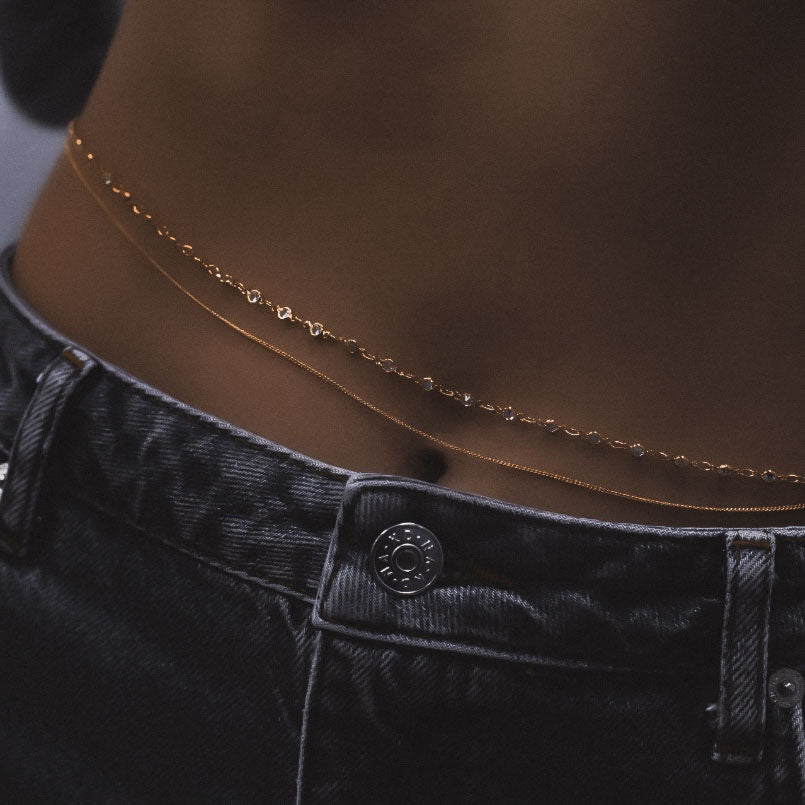 "Anoush Double" Belly Chain