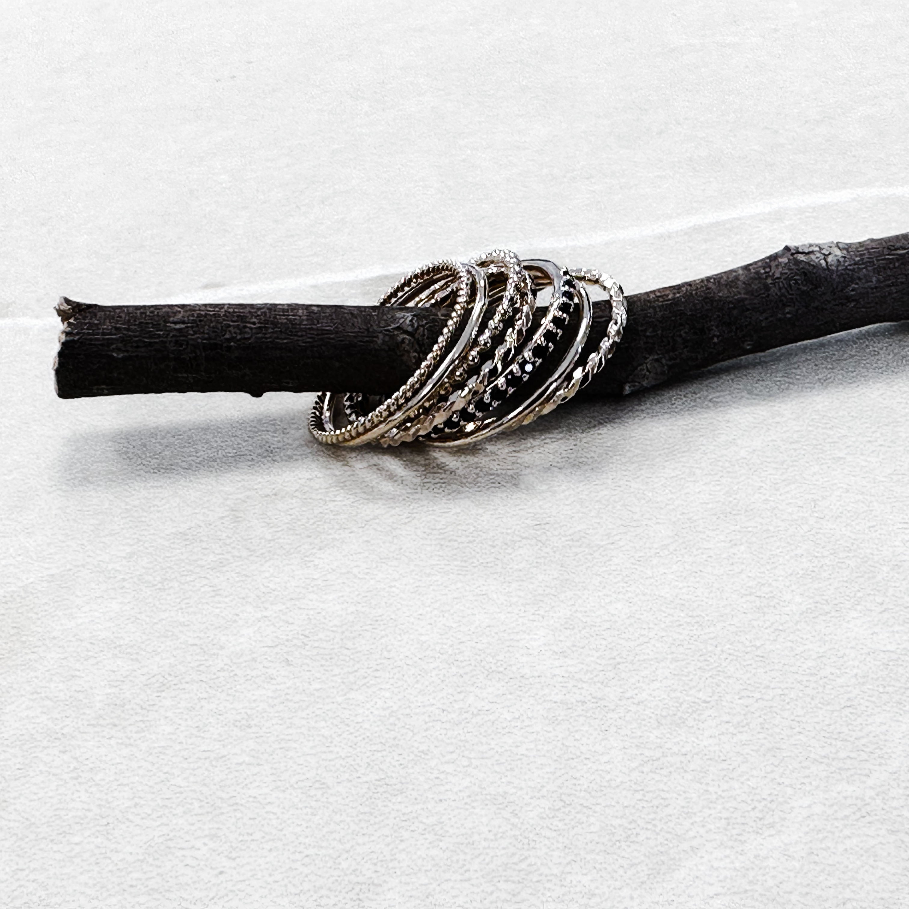 BAGUE "UNITED BLACK"