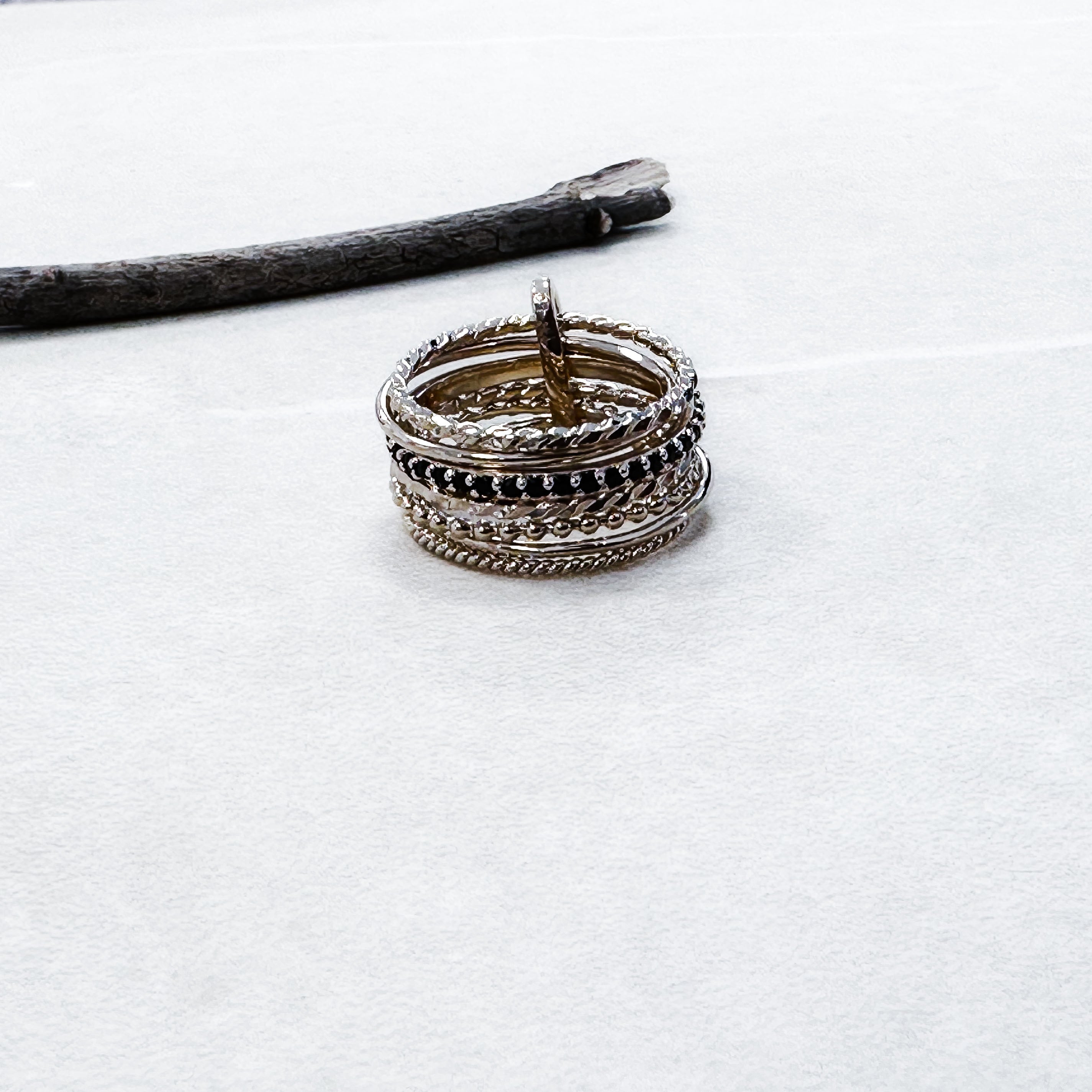 "UNITED BLACK" RING