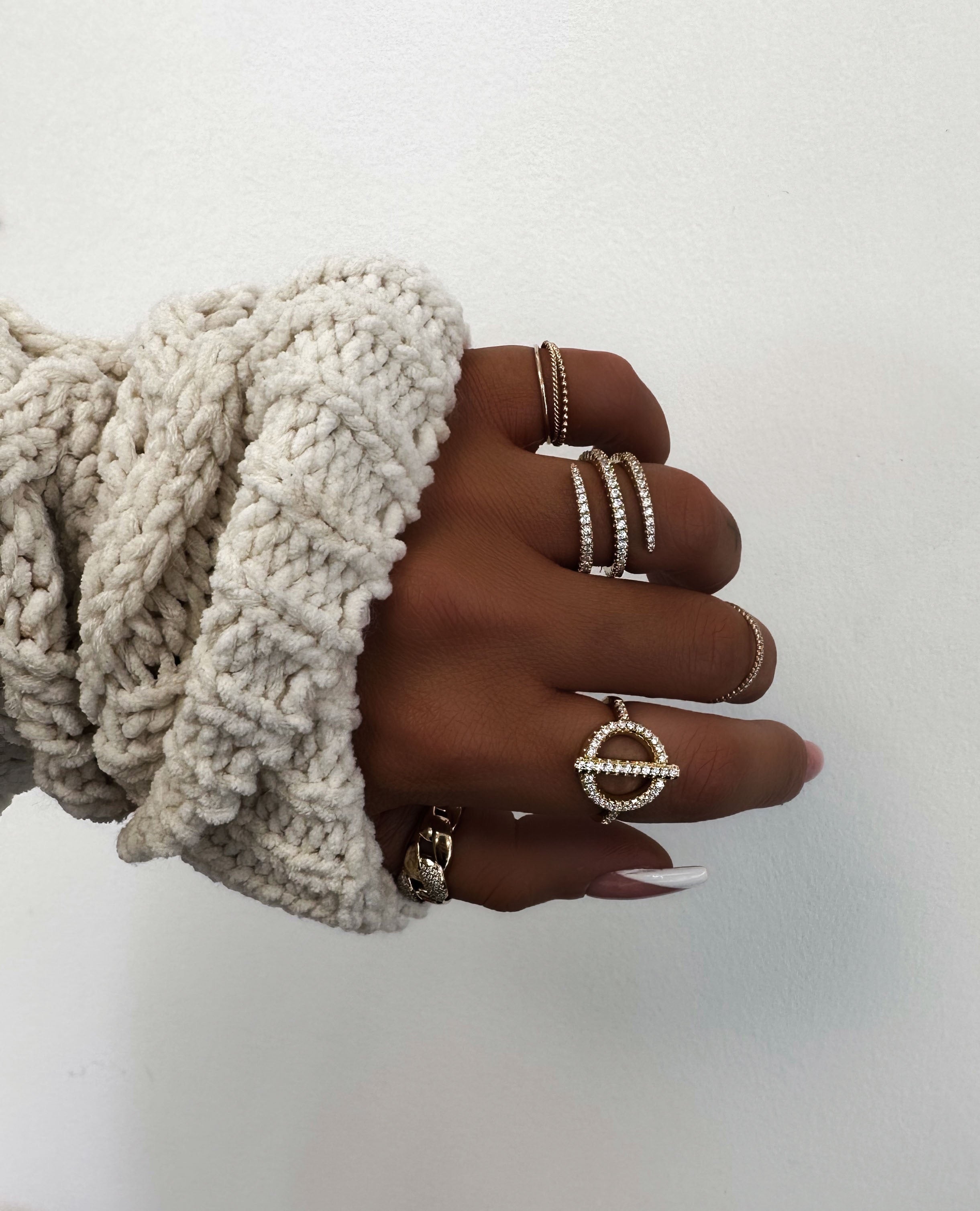 "TAMARA ZIRCON" RING