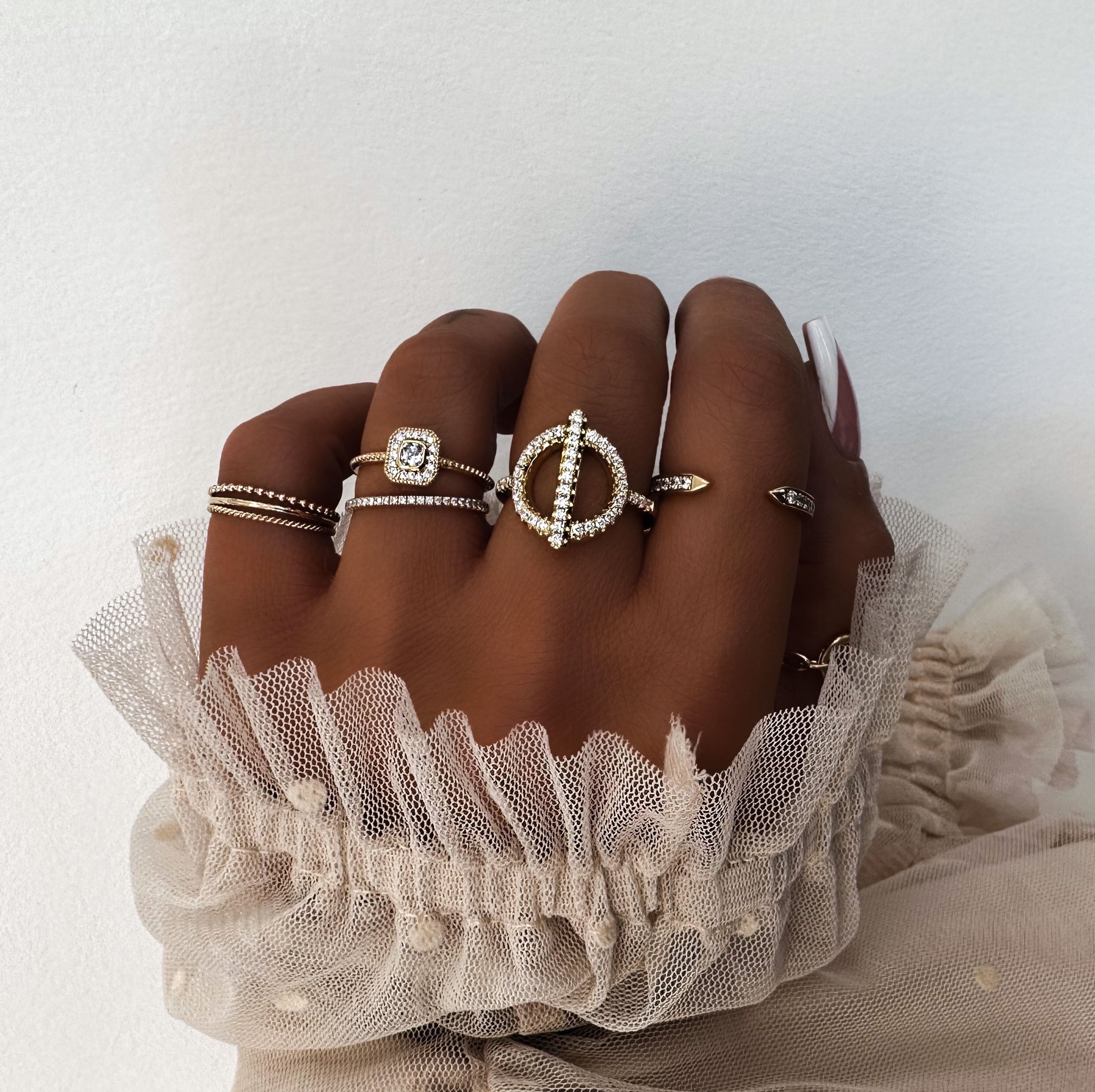 BAGUE "TAMARA ZIRCON"