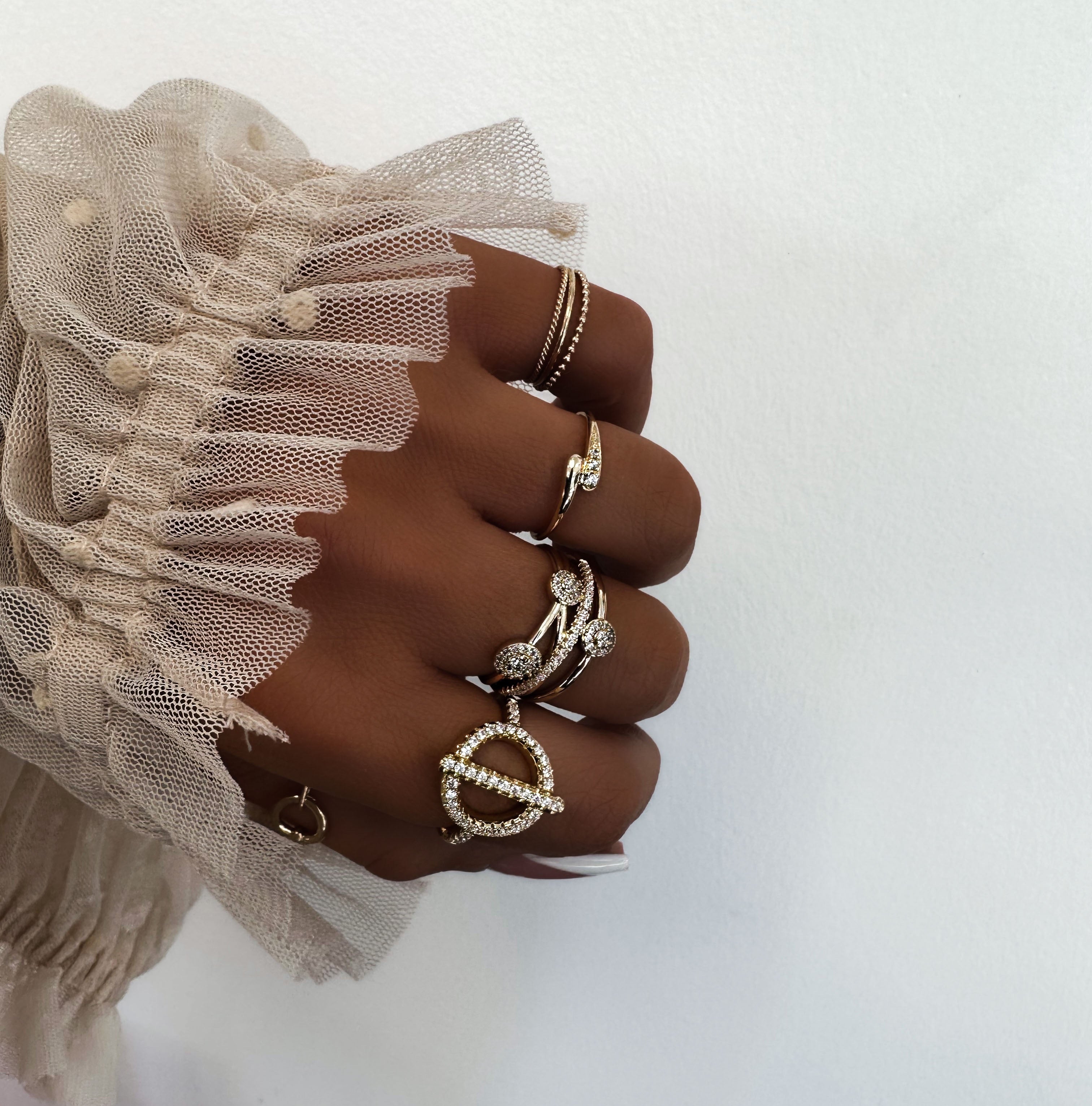 BAGUE "TAMARA ZIRCON"