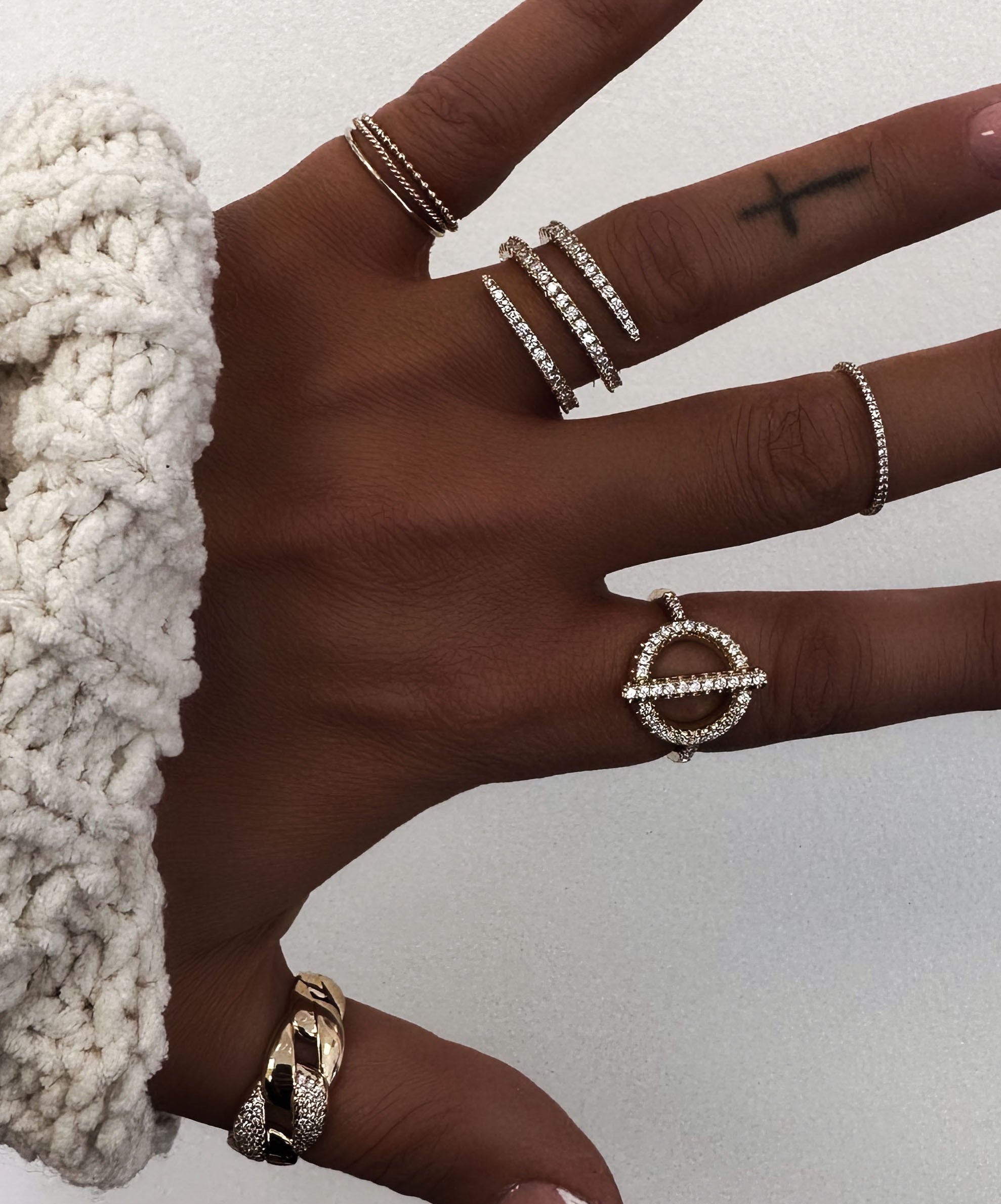 BAGUE "TAMARA ZIRCON"