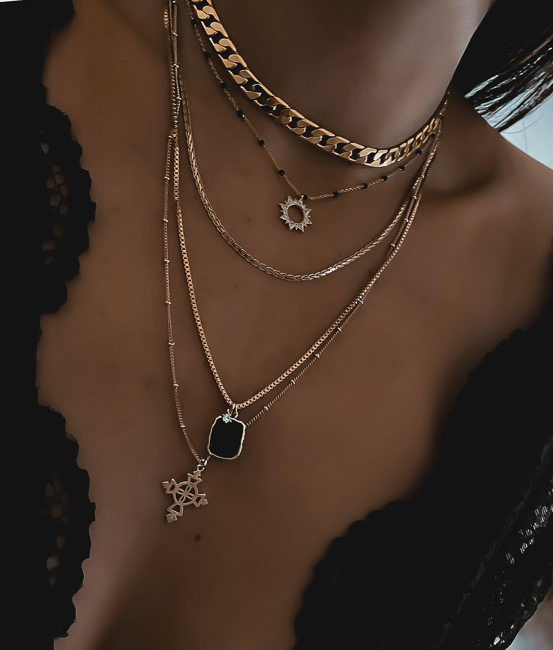 COLLIER "MAEVA ZIRCON"