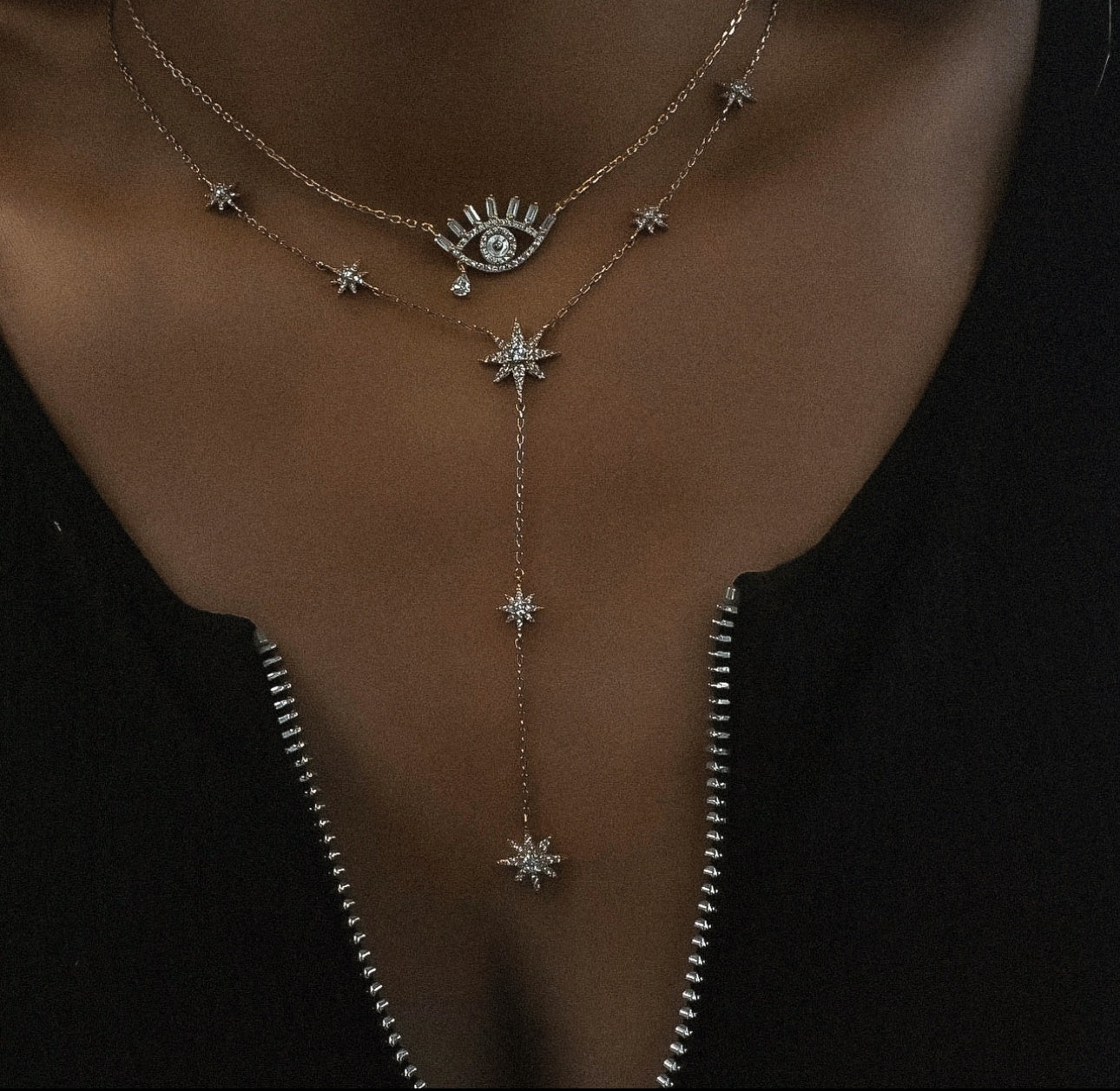 COLLIER "SEAL NACRE"