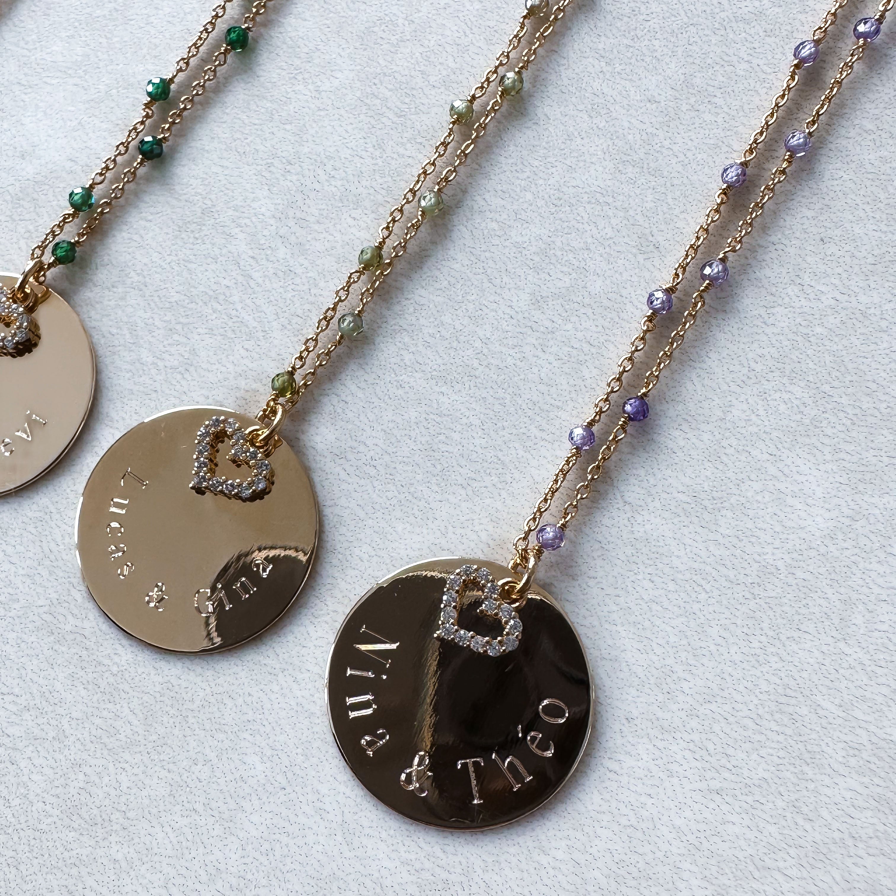 "MAYFAIR NECKLACE" ENGRAVING