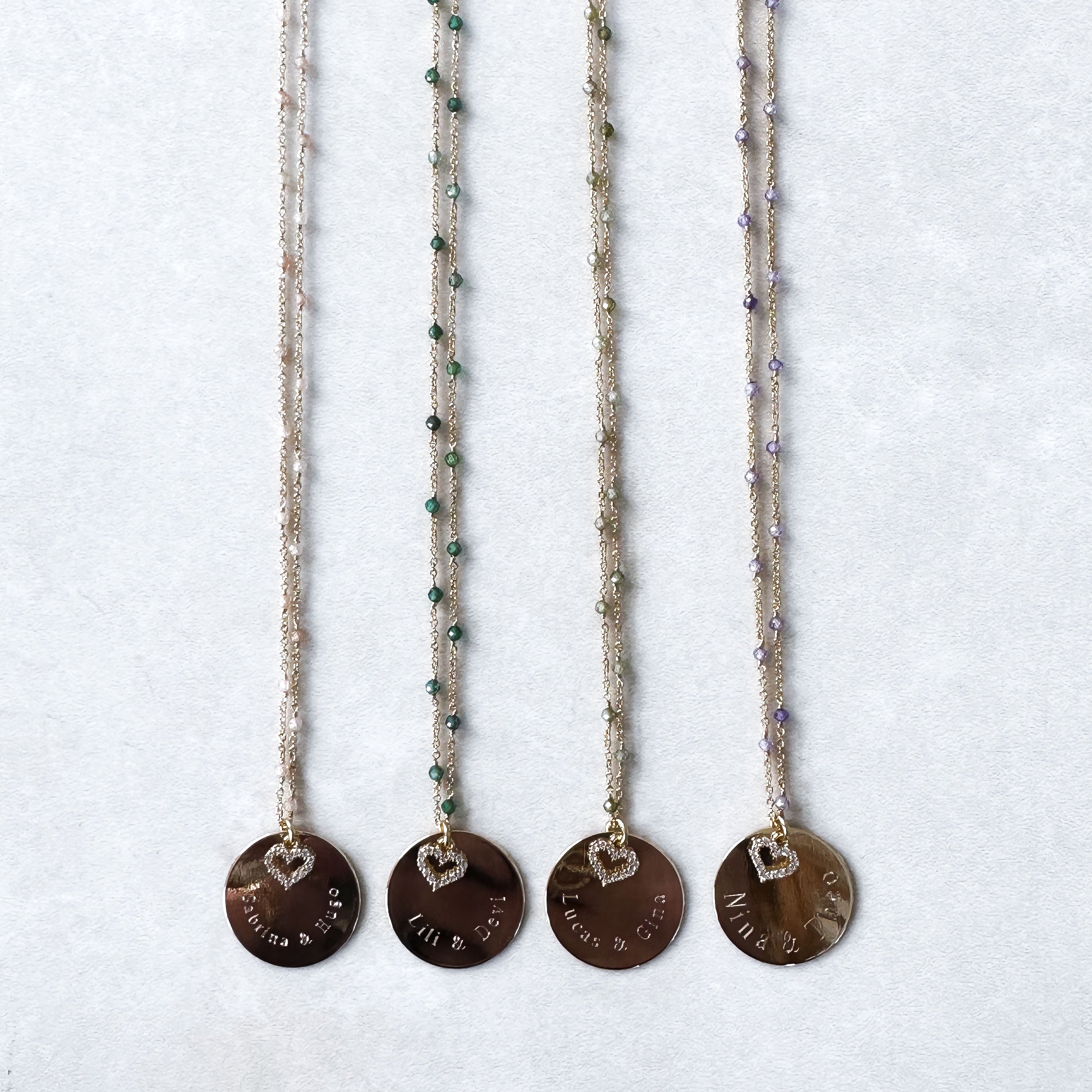 "MAYFAIR NECKLACE" ENGRAVING