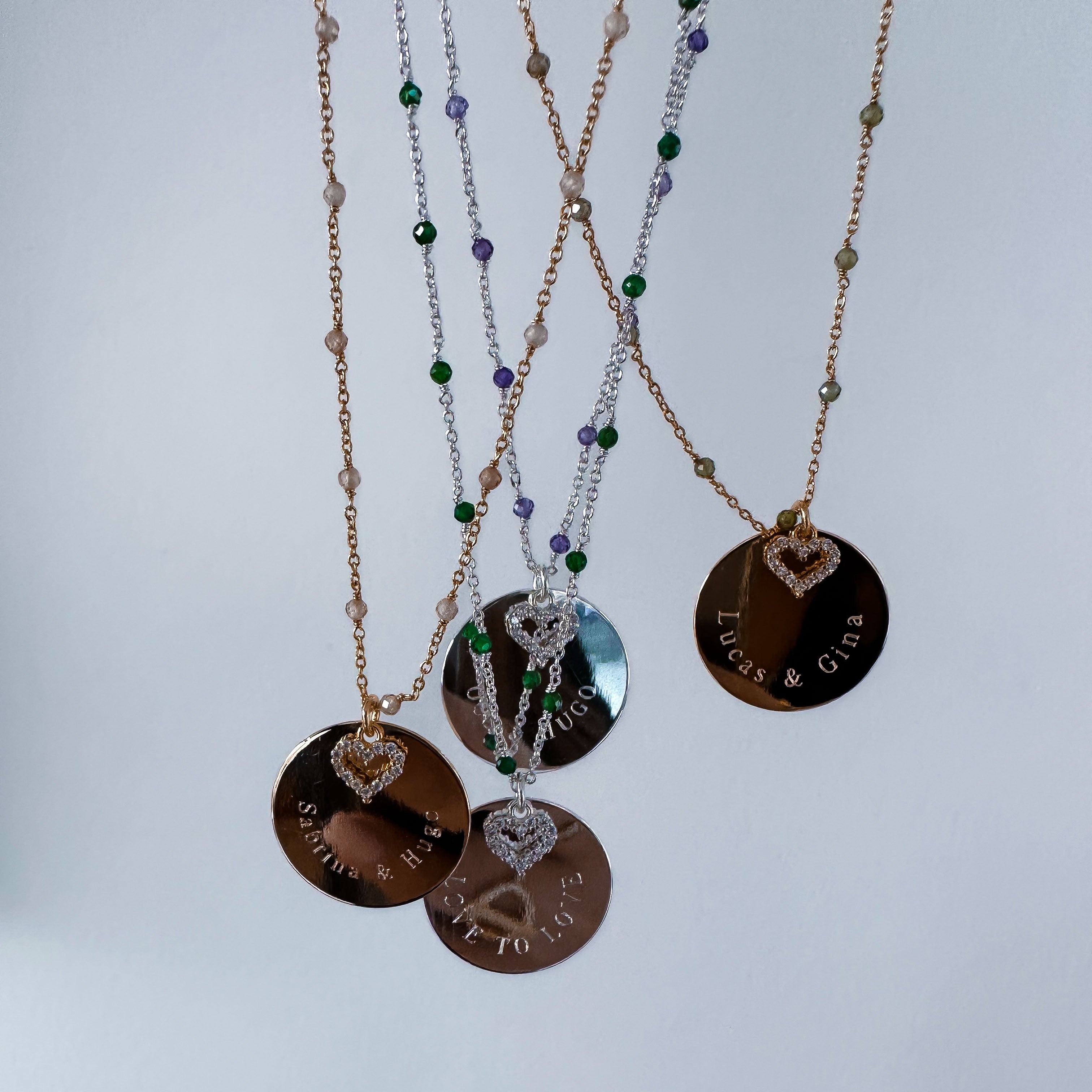 "MAYFAIR NECKLACE" ENGRAVING