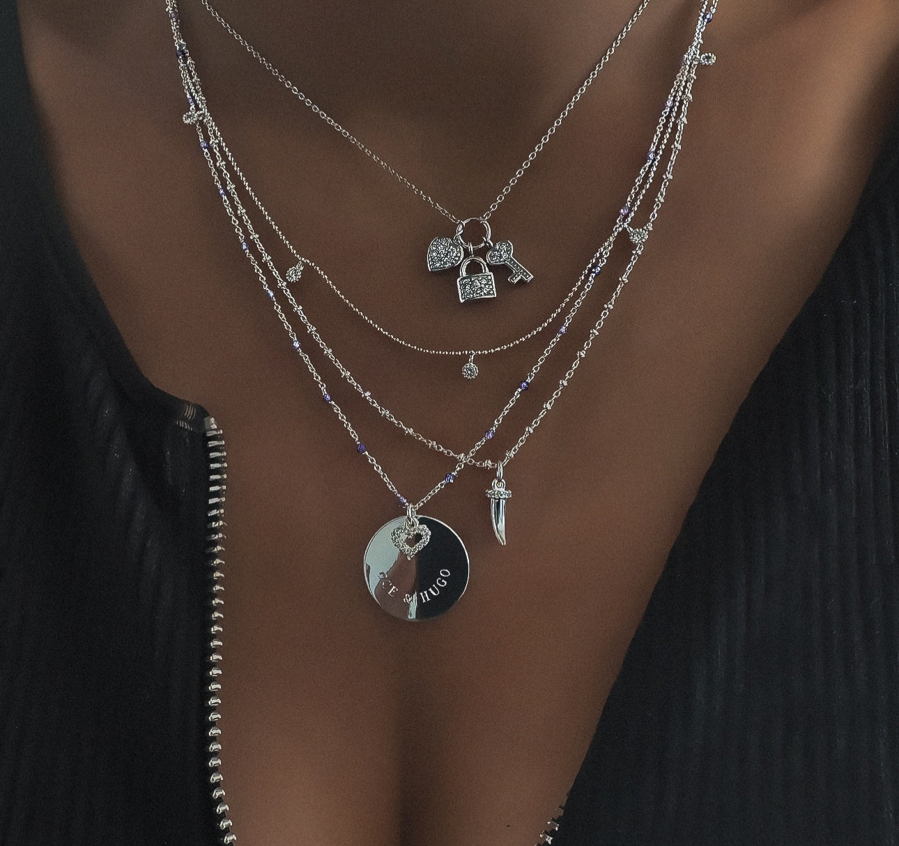 "MAYFAIR NECKLACE" ENGRAVING