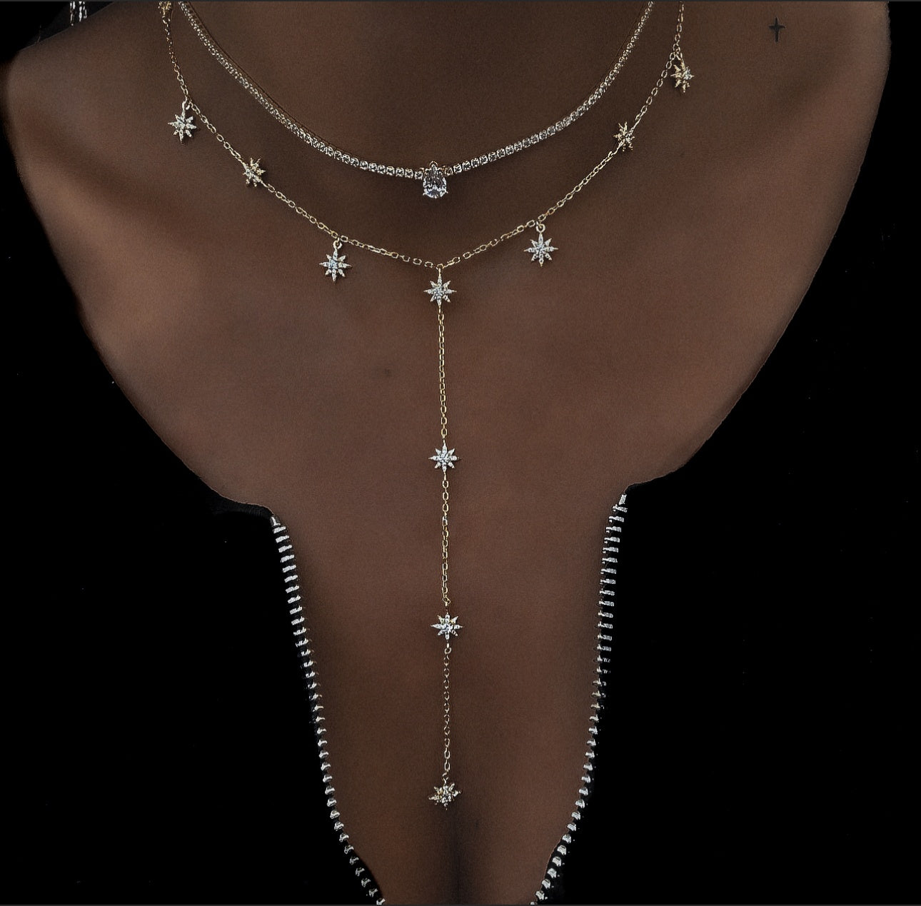 COLLIER "RIVIERA GOUTTE"