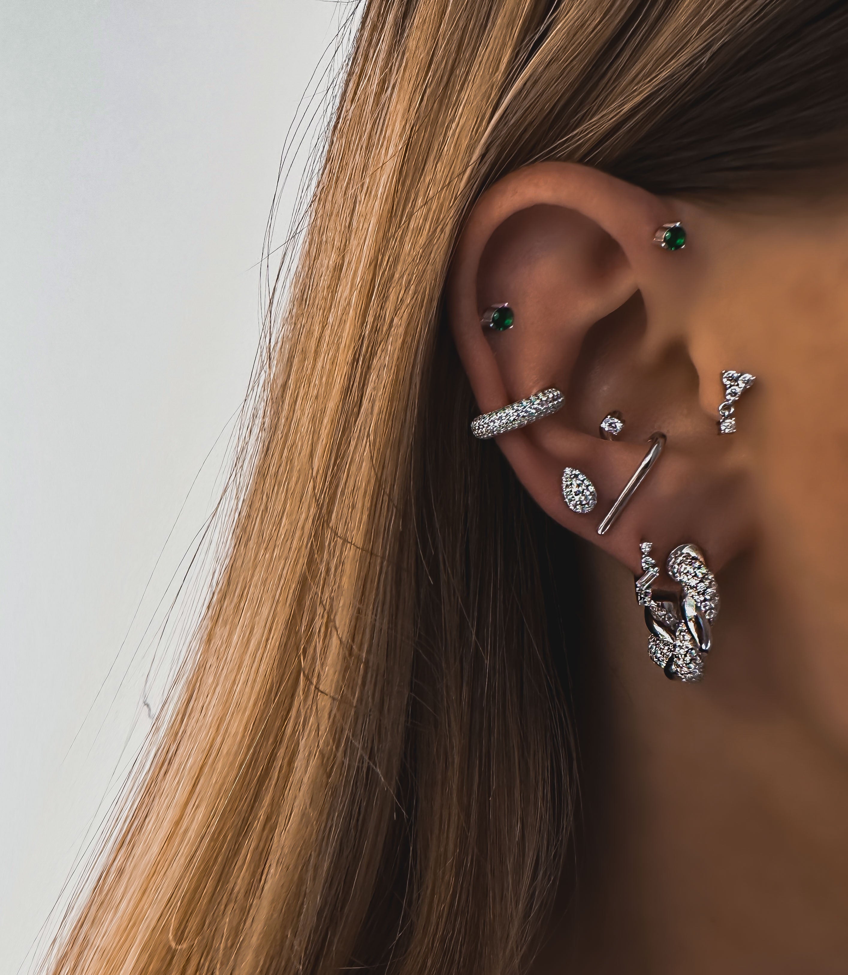 PIERCING "JUDI GREEN"