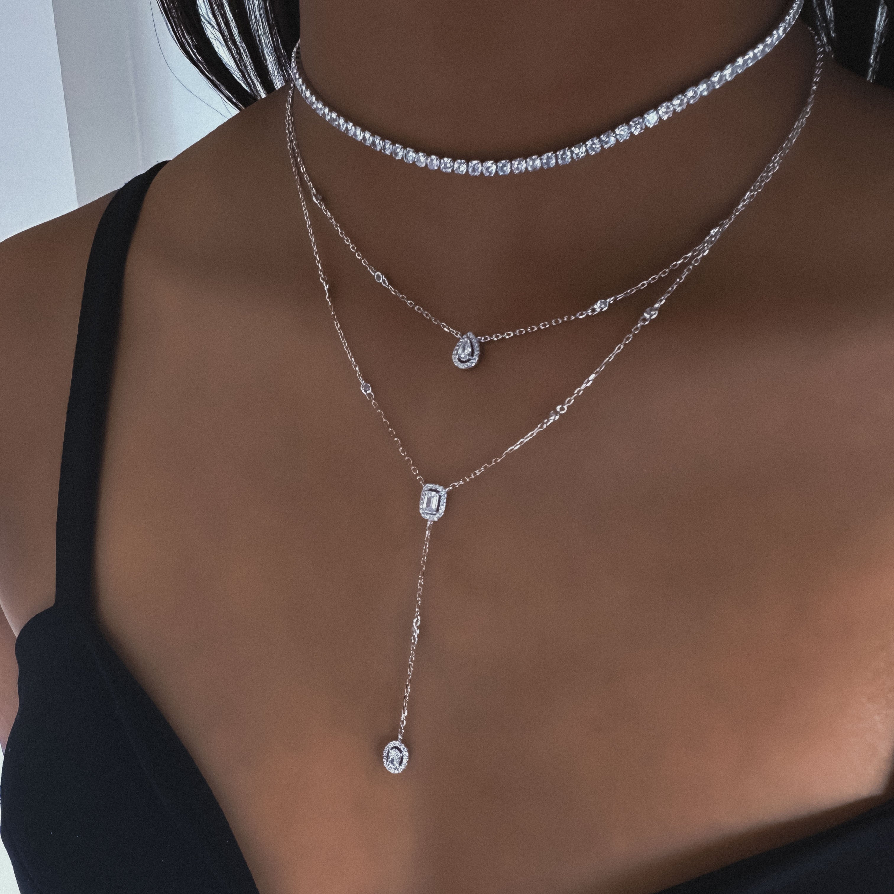 "DOUBLE TREASURE" NECKLACE