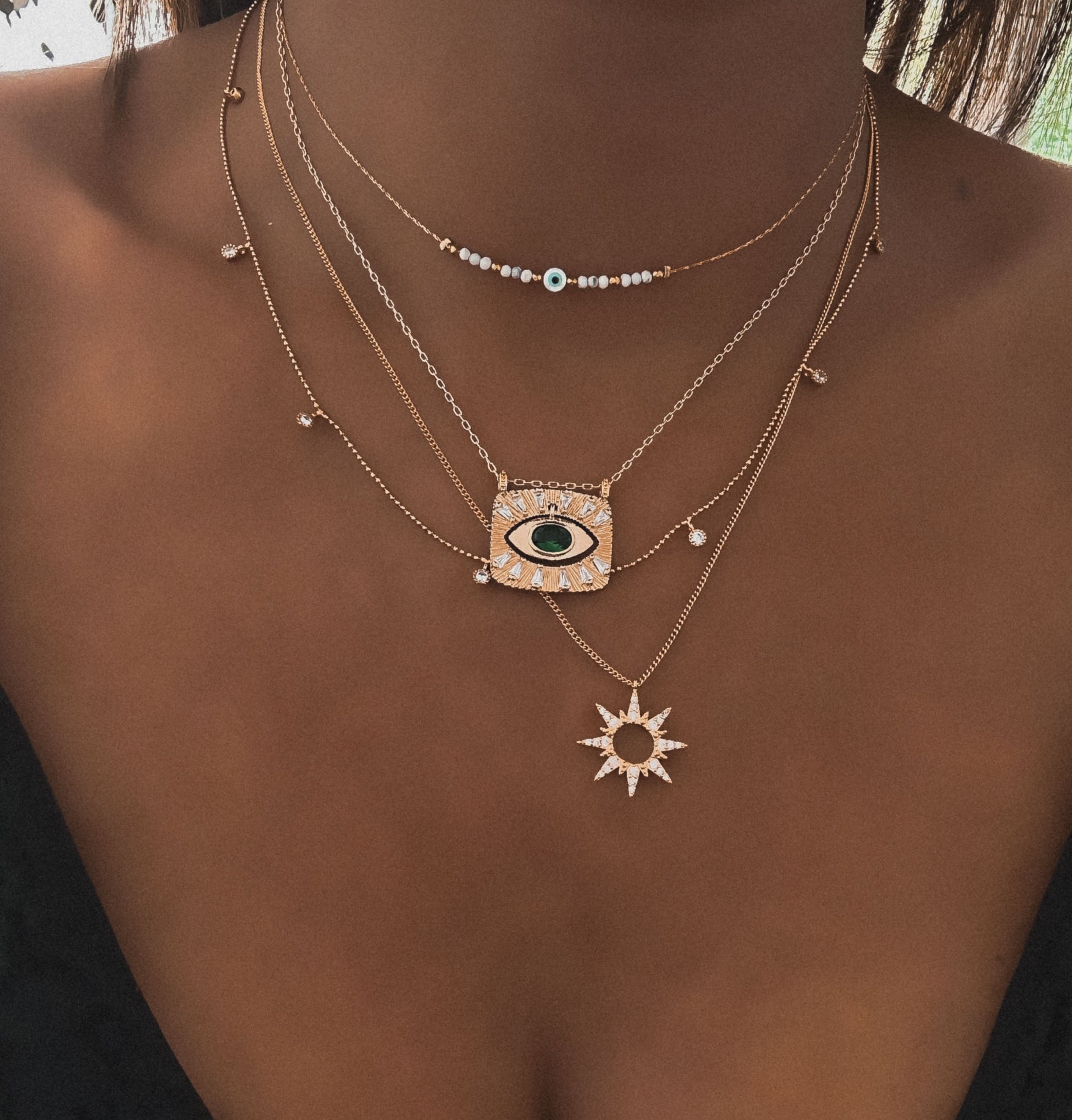 "SLIM TRIBE" NECKLACE