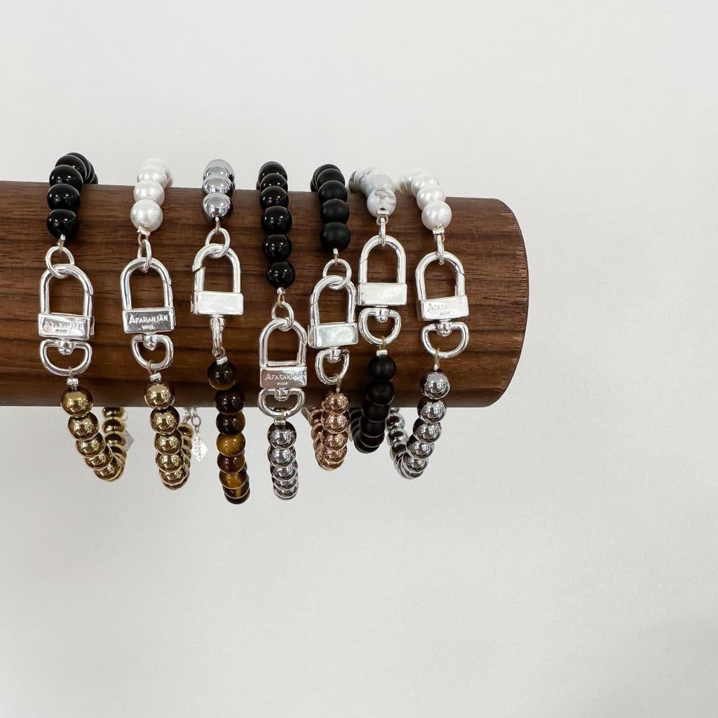 BRACELET "DUO CAMELEON" ARGENT