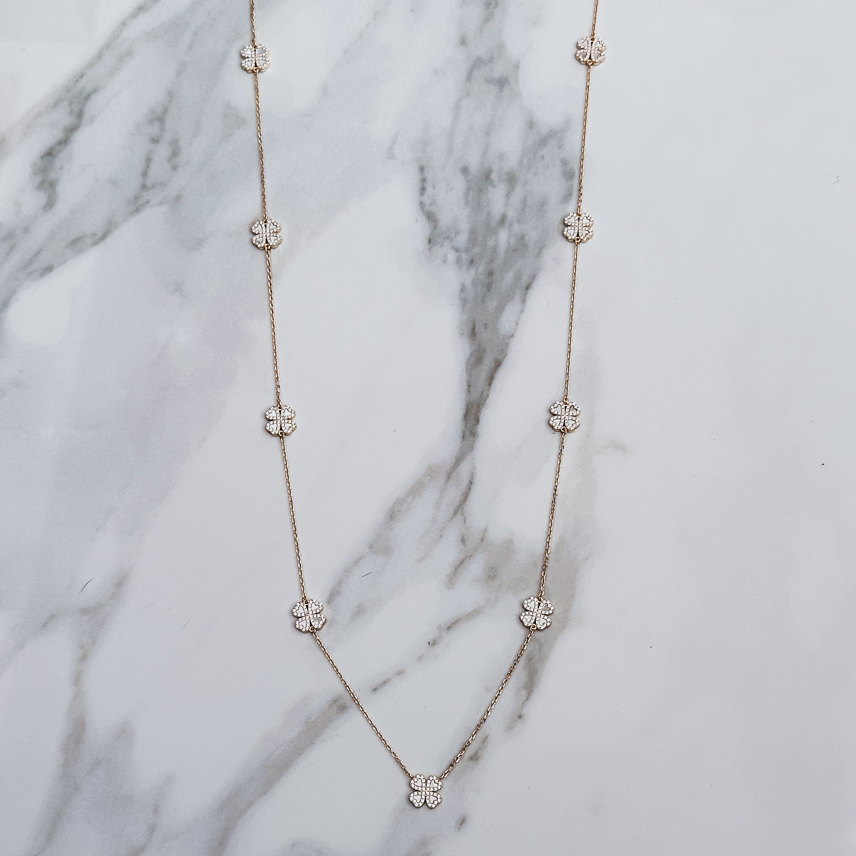 "MINI SUCCESS LONG" NECKLACE