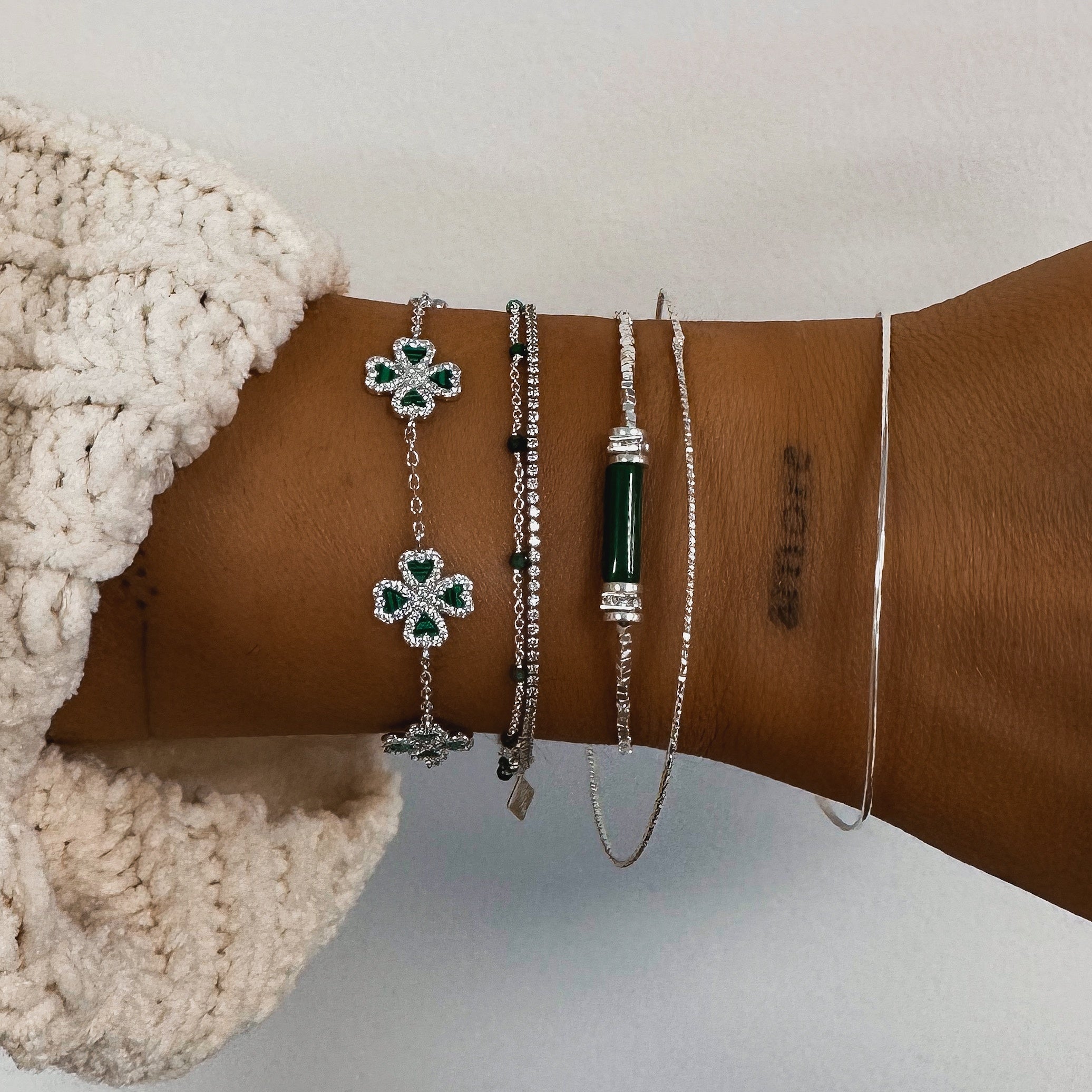 BRACELET "SUCCESS MINI MALACHITE"