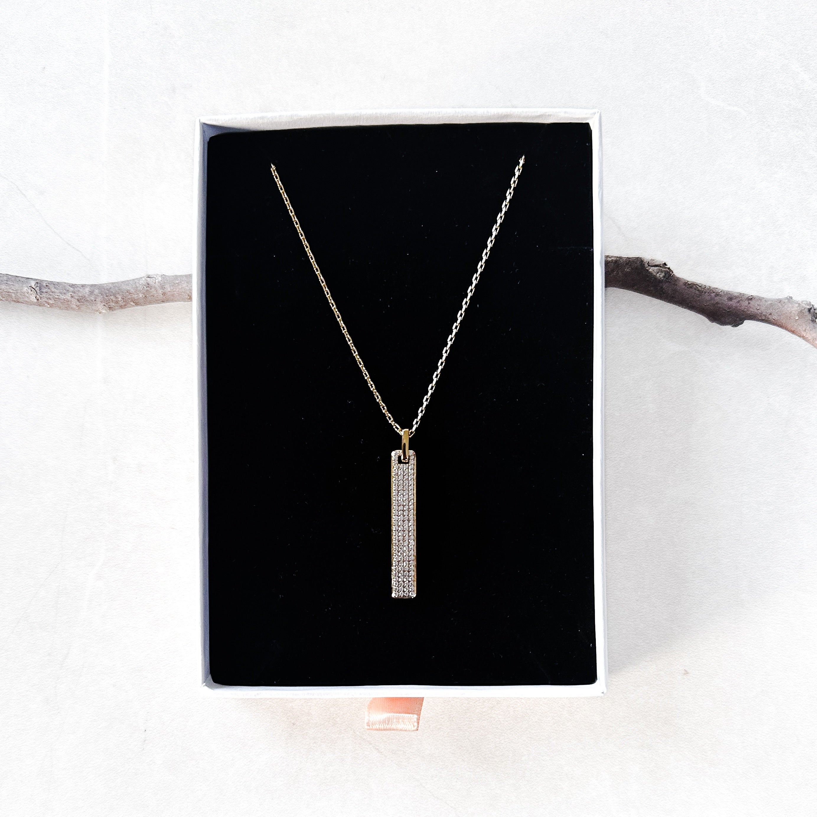 "BRAD ZIRCON" NECKLACE