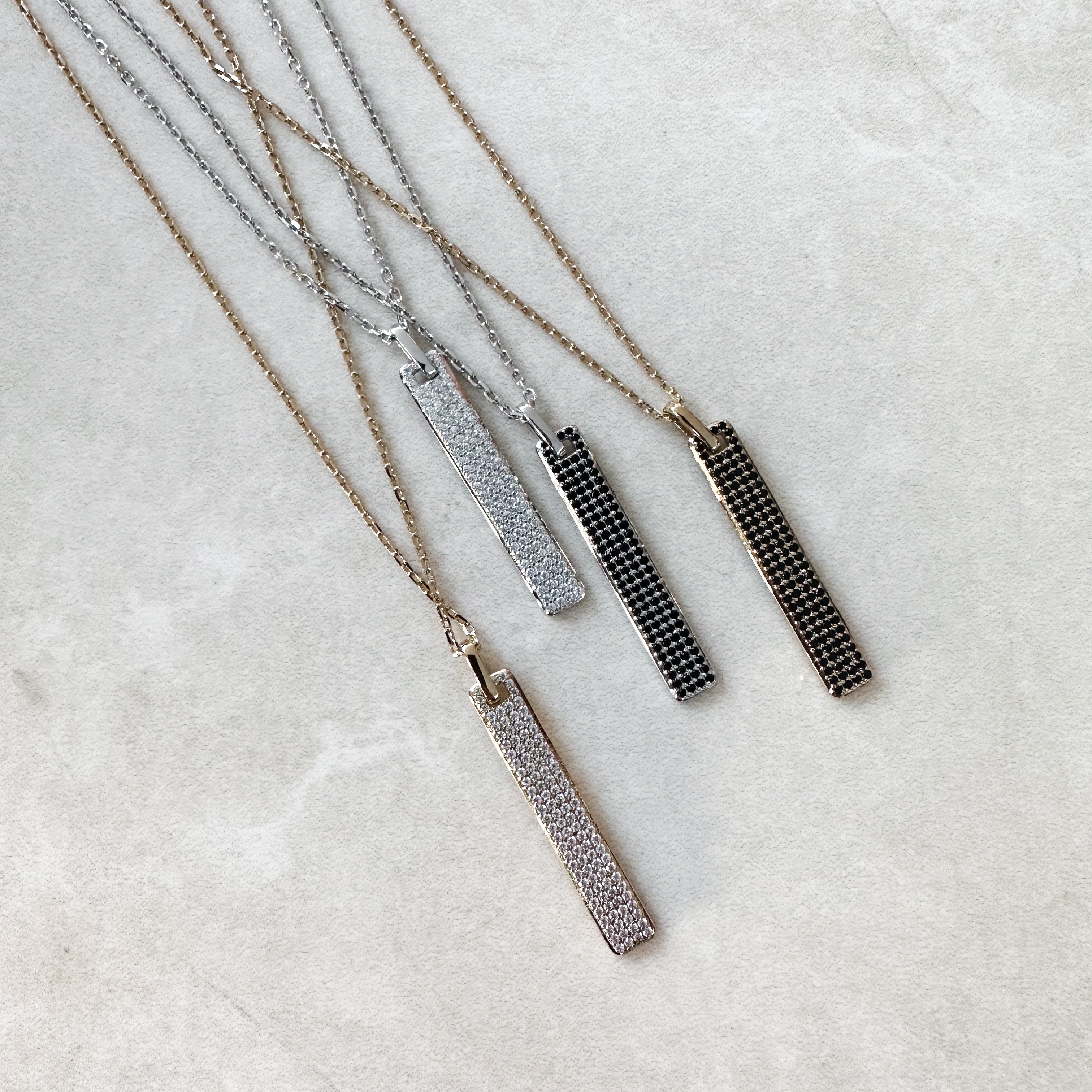 "BRAD ZIRCON" NECKLACE