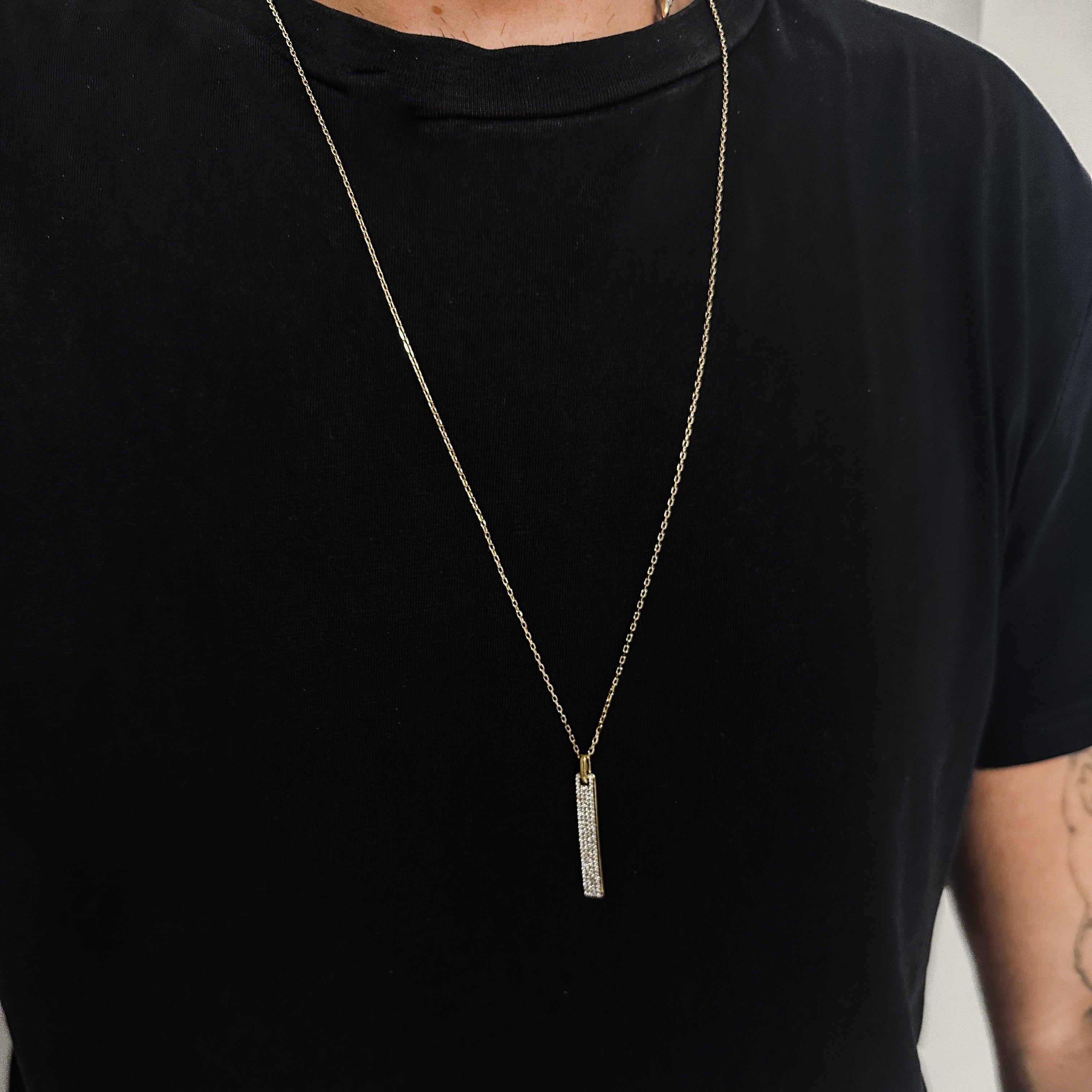 "BRAD ZIRCON" NECKLACE
