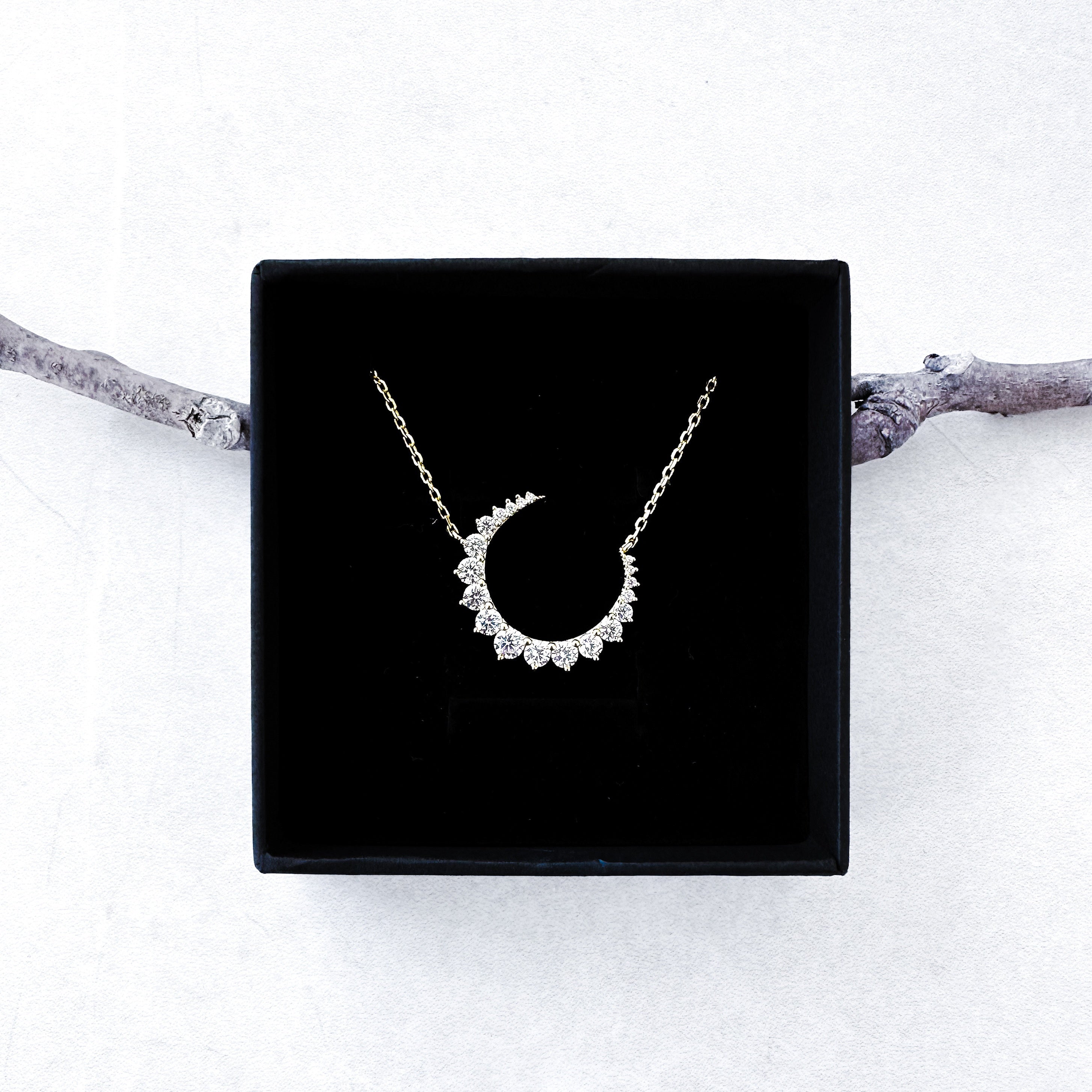 COLLIER "LUNA RIVIERA"