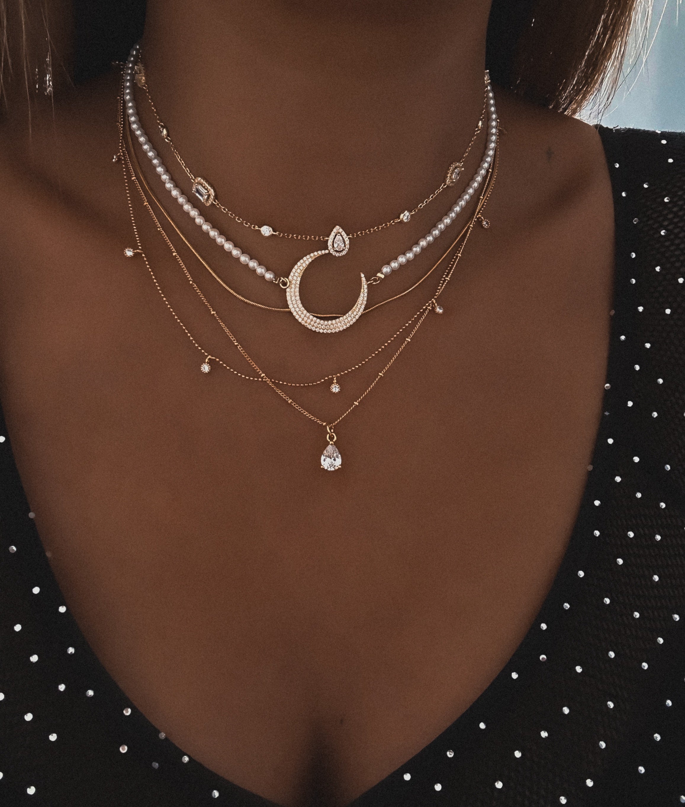 "LUNA PEARL" NECKLACE