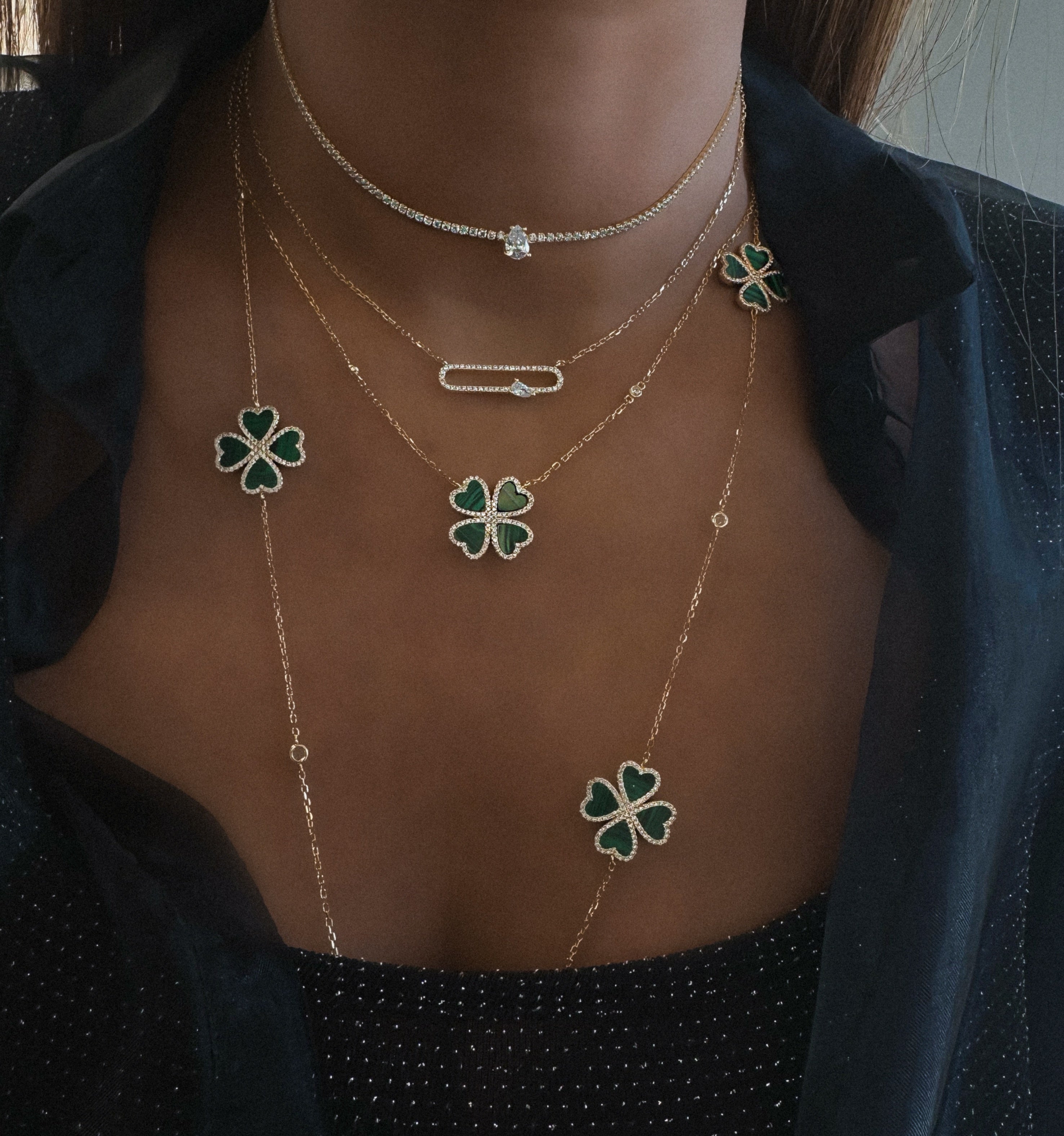 COLLIER "RIVIERA GOUTTE"