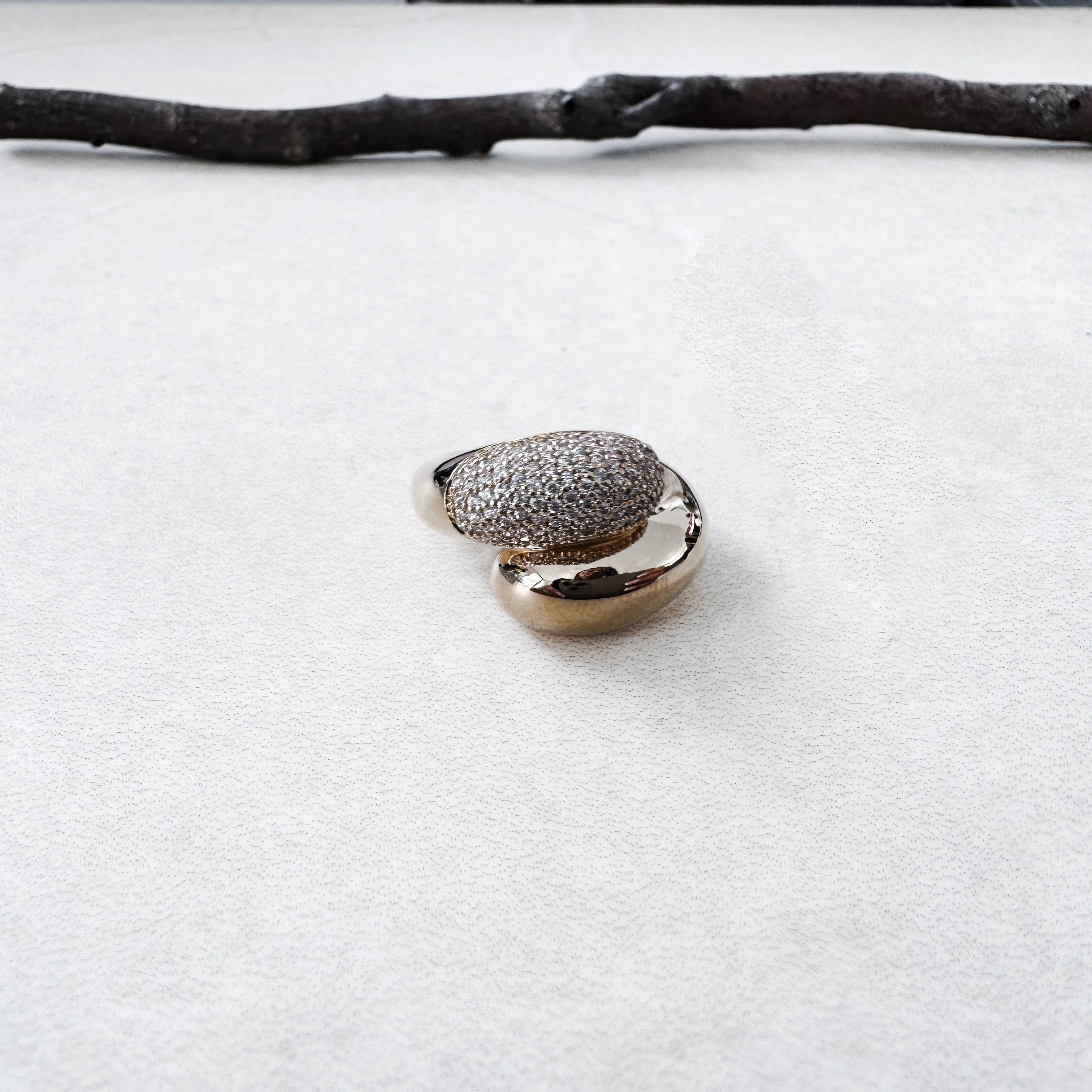 BAGUE "HUG SLIM ZIRCON"